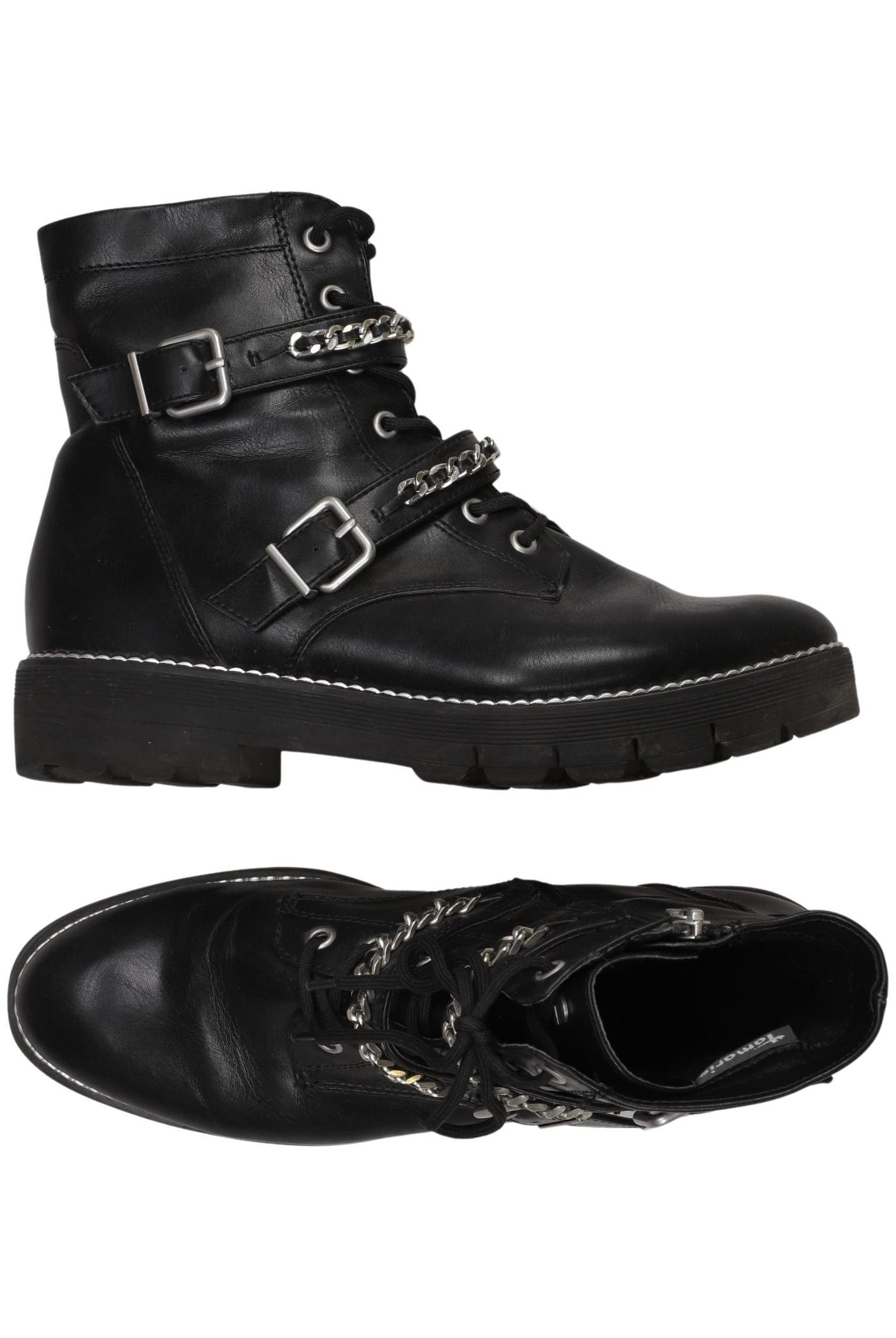 

Tamaris Damen Stiefelette, schwarz, Gr. 41