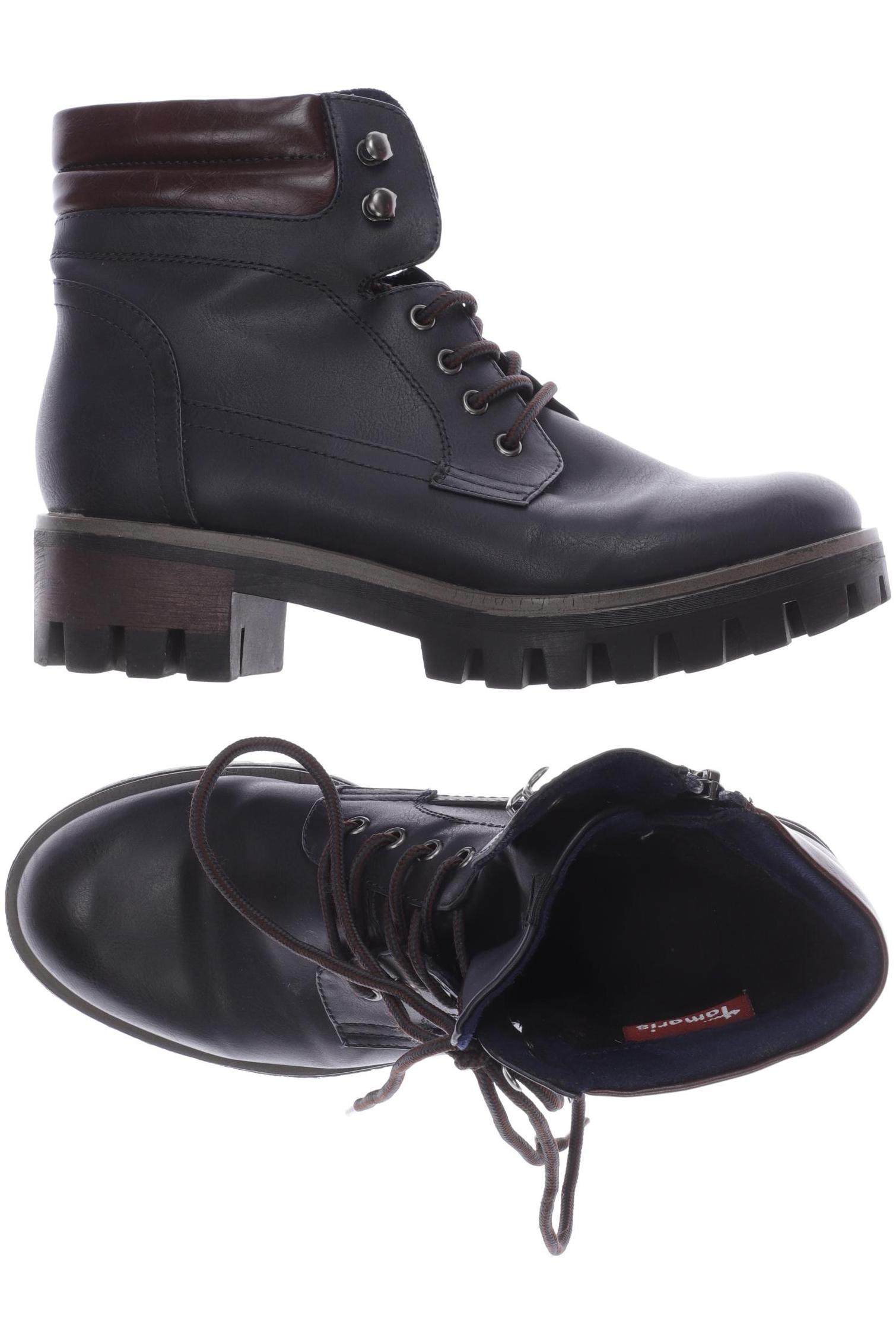 

Tamaris Damen Stiefelette, marineblau, Gr. 38