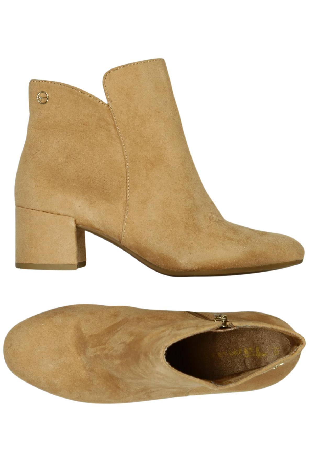 

Tamaris Damen Stiefelette, beige, Gr. 36