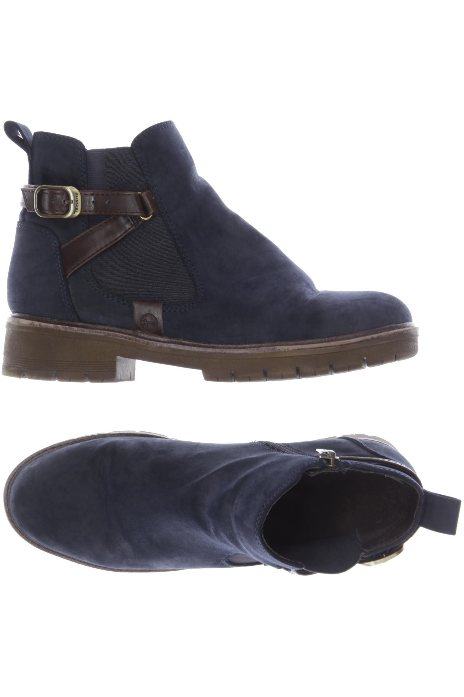 

Tamaris Damen Stiefelette, marineblau, Gr. 39