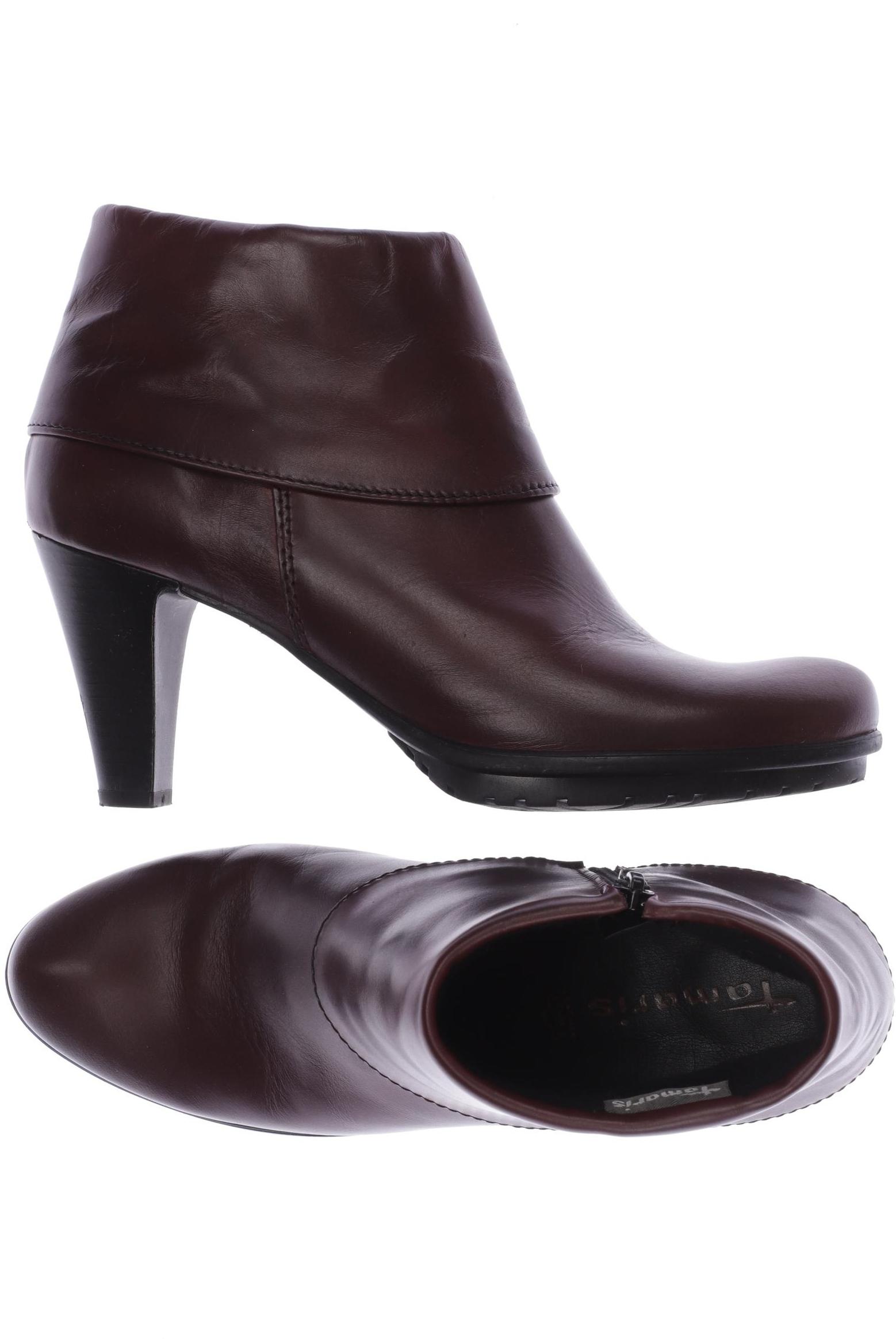 

Tamaris Damen Stiefelette, bordeaux, Gr. 39