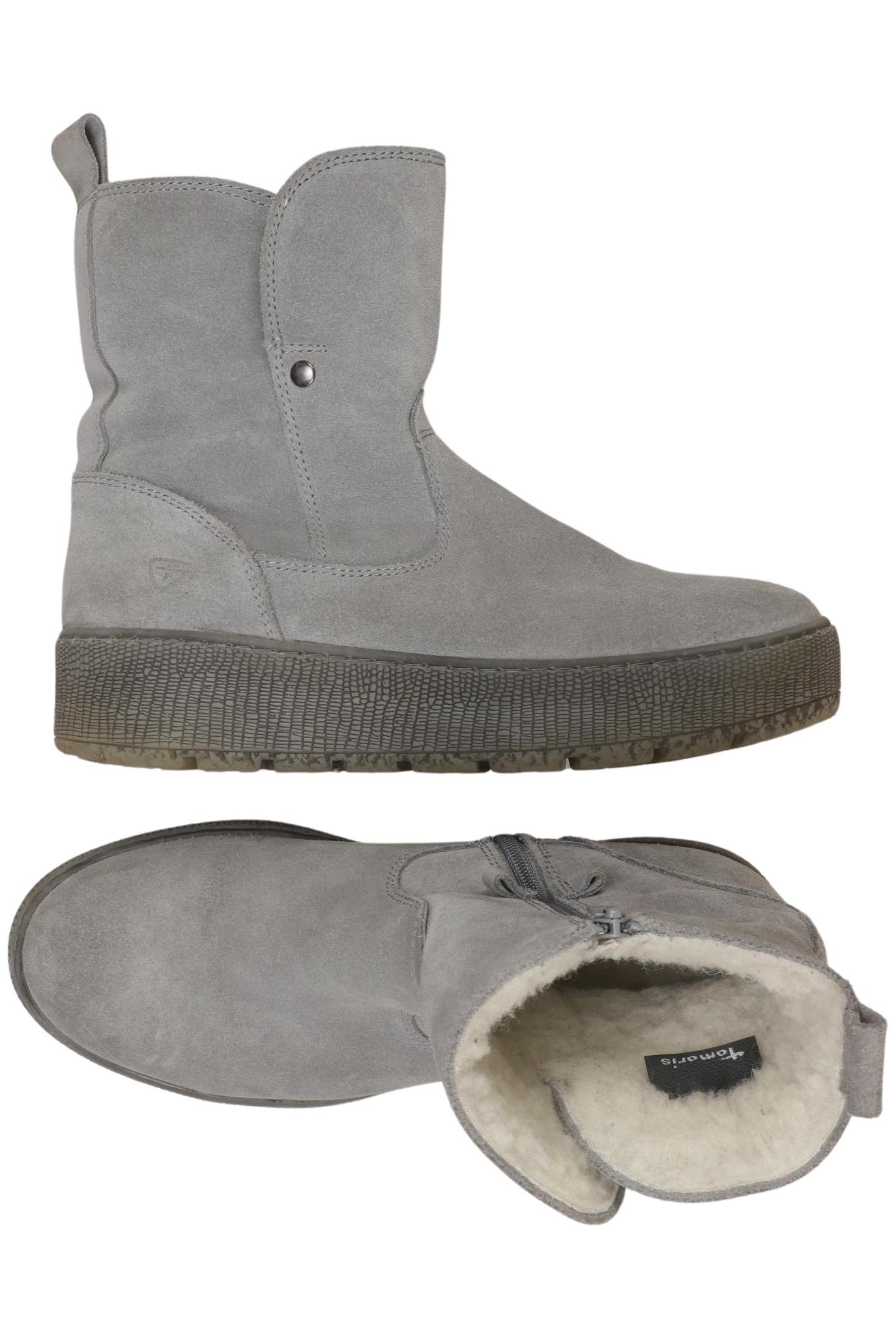 

Tamaris Damen Stiefelette, grau, Gr. 40
