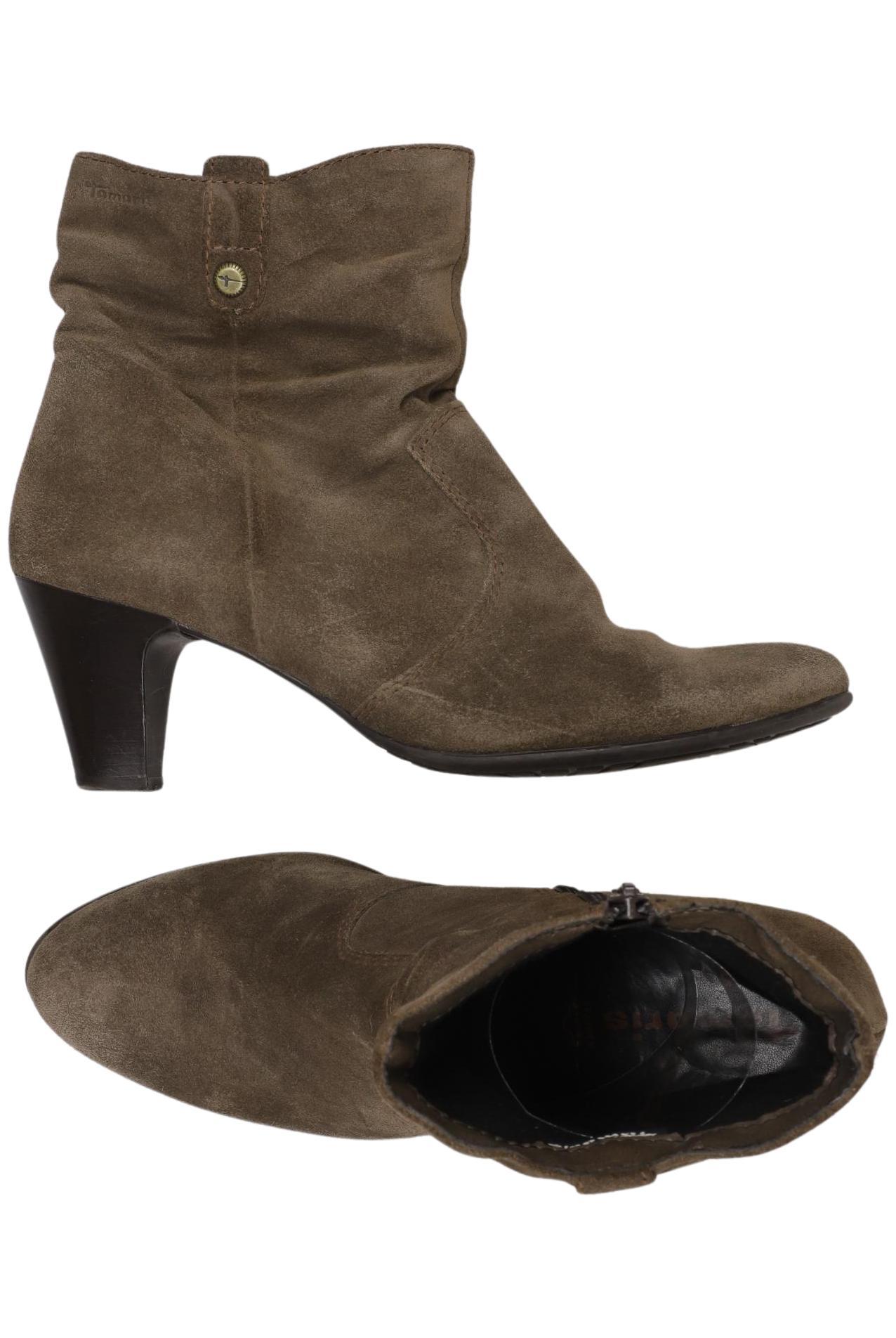 

Tamaris Damen Stiefelette, beige, Gr. 40
