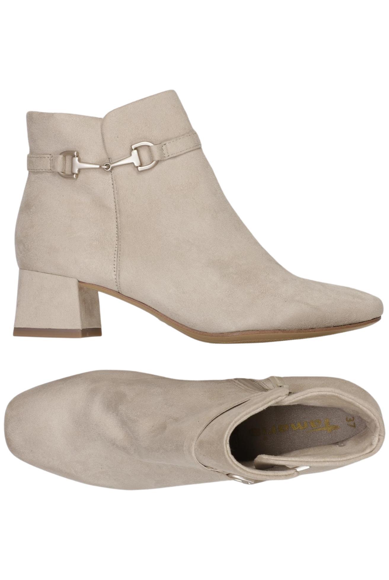 

Tamaris Damen Stiefelette, beige, Gr. 37