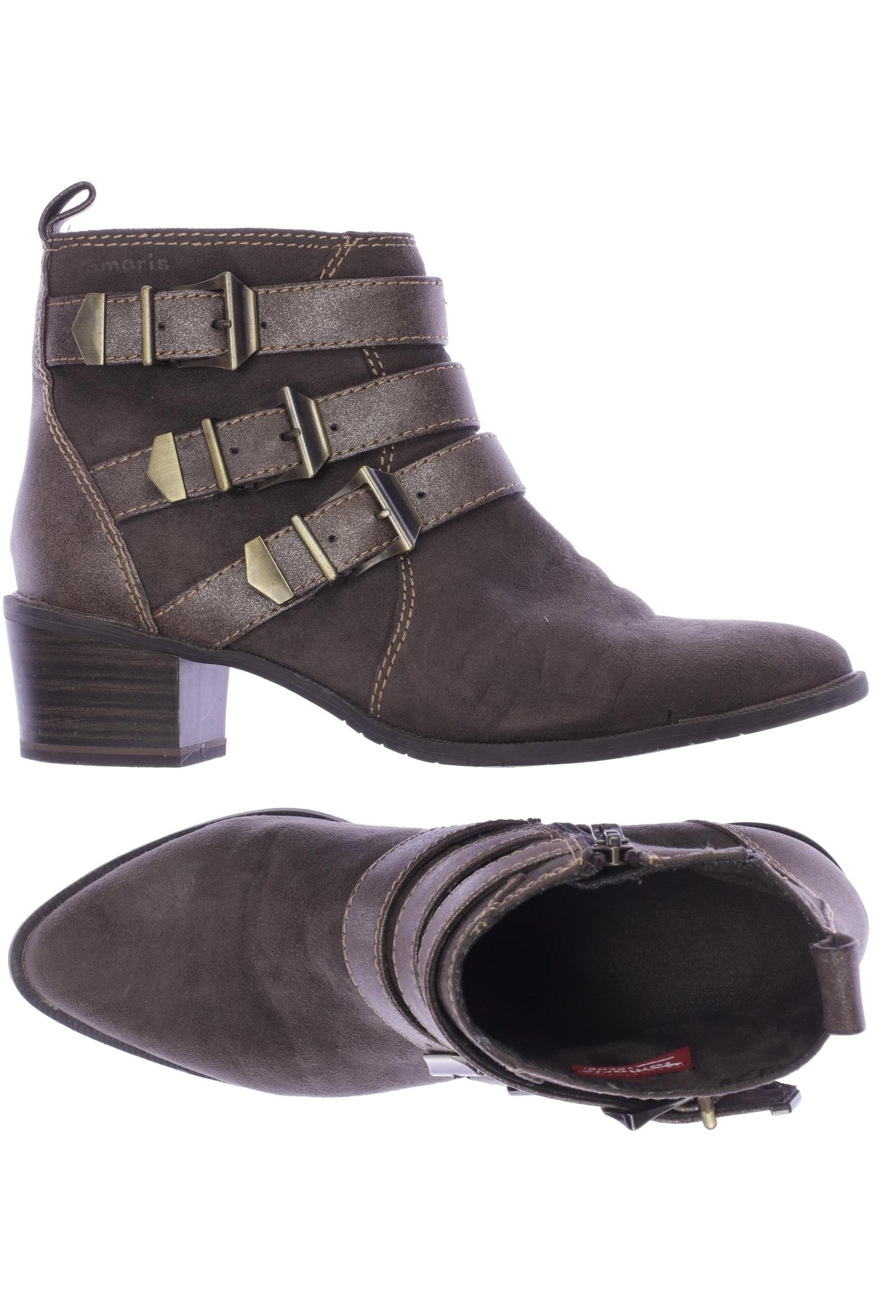 

Tamaris Damen Stiefelette, braun, Gr. 38