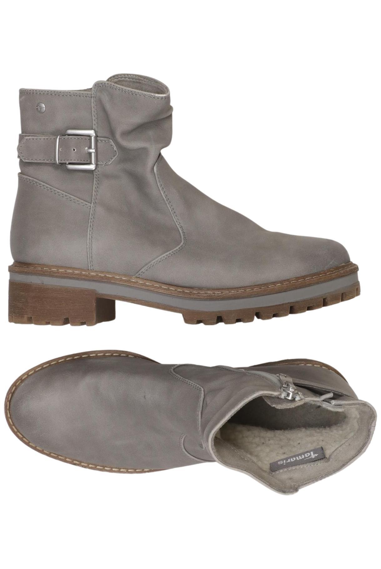 

Tamaris Damen Stiefelette, grau, Gr. 38
