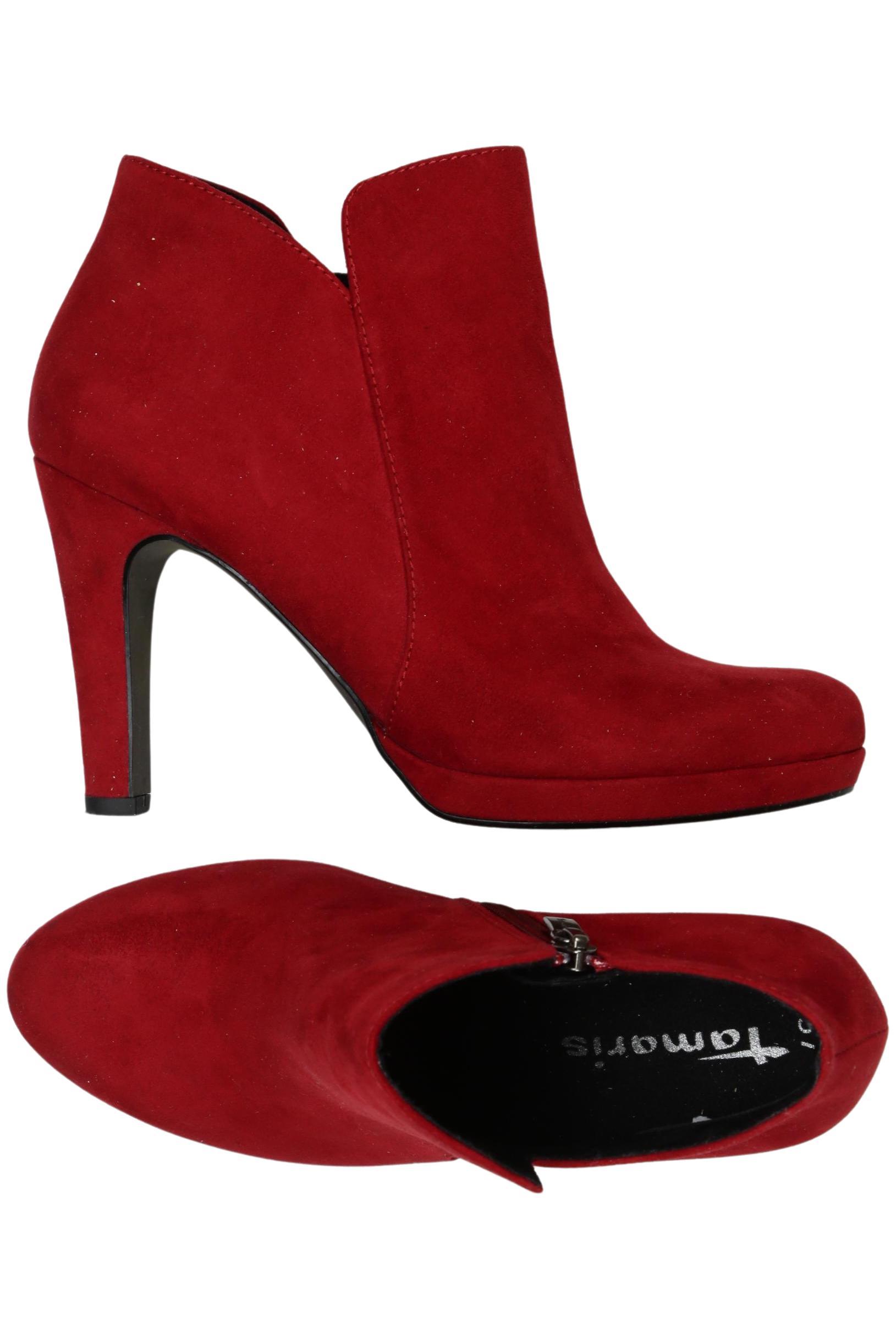 

Tamaris Damen Stiefelette, rot, Gr. 37