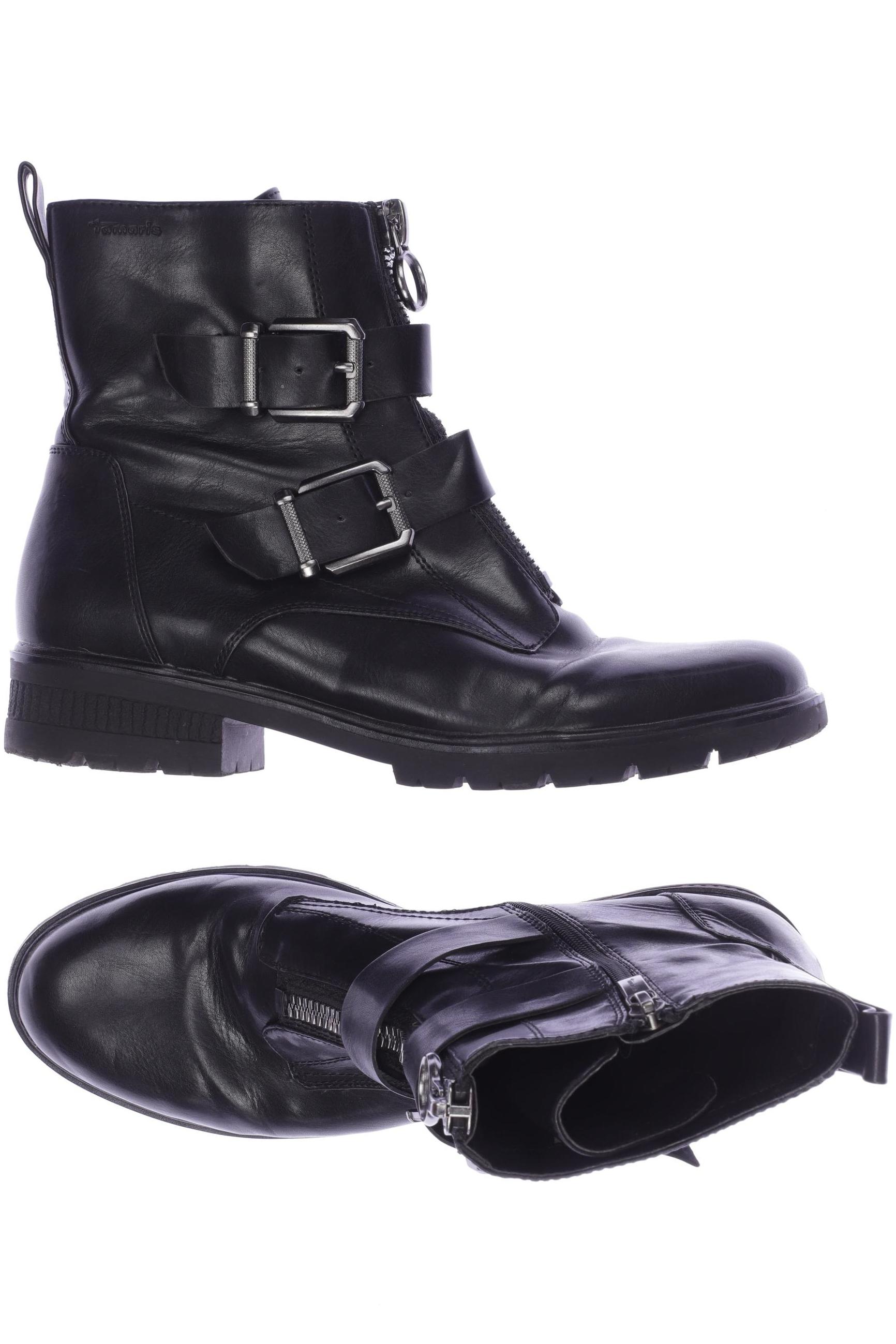 

Tamaris Damen Stiefelette, schwarz