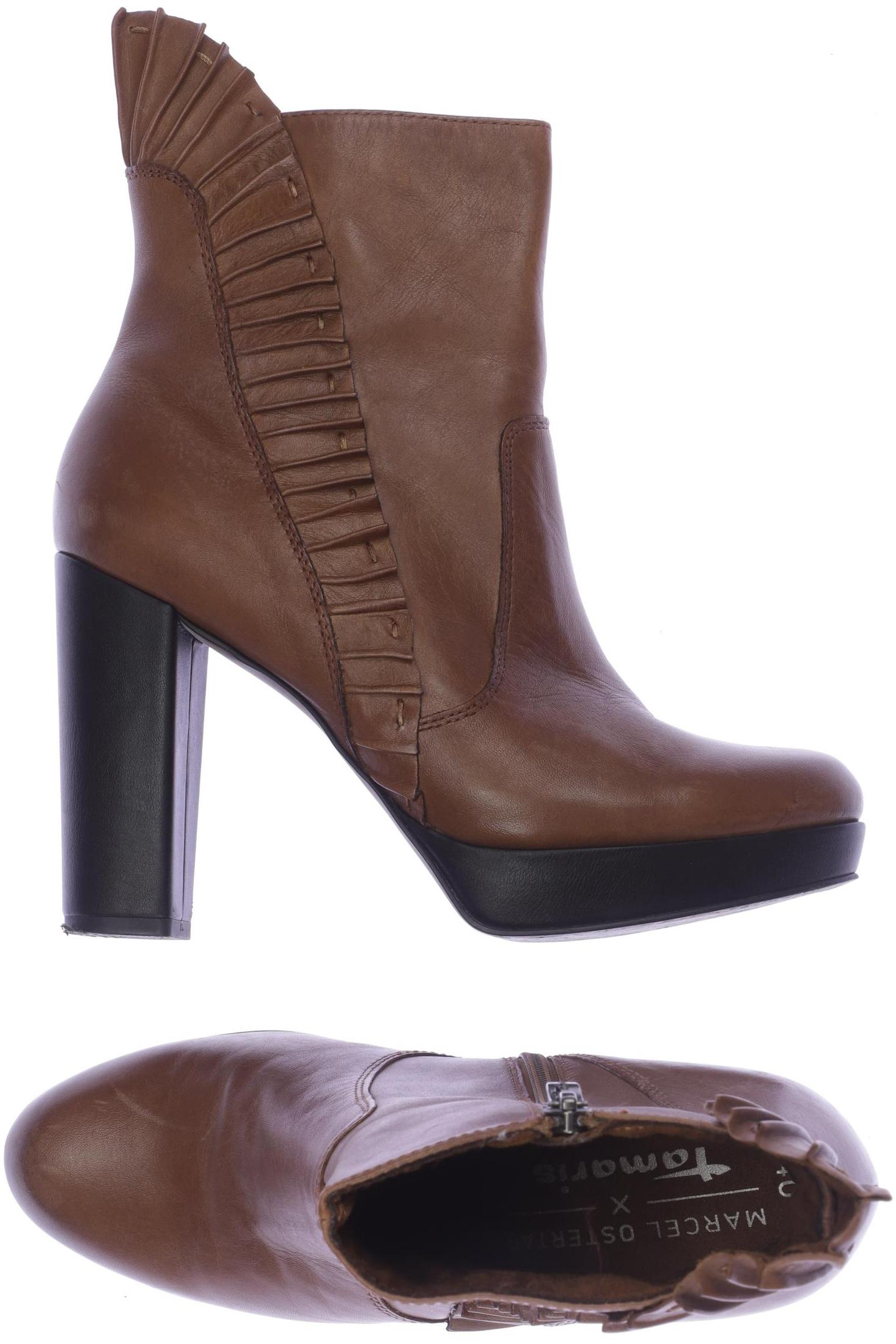 

Tamaris Damen Stiefelette, braun, Gr. 40