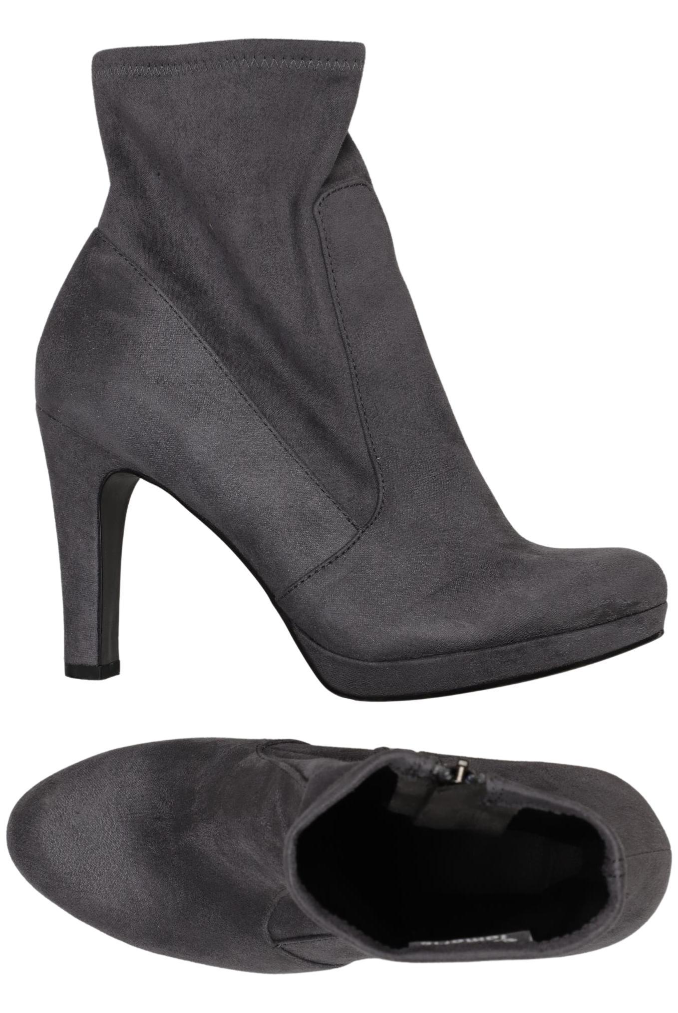 

Tamaris Damen Stiefelette, grau, Gr. 38