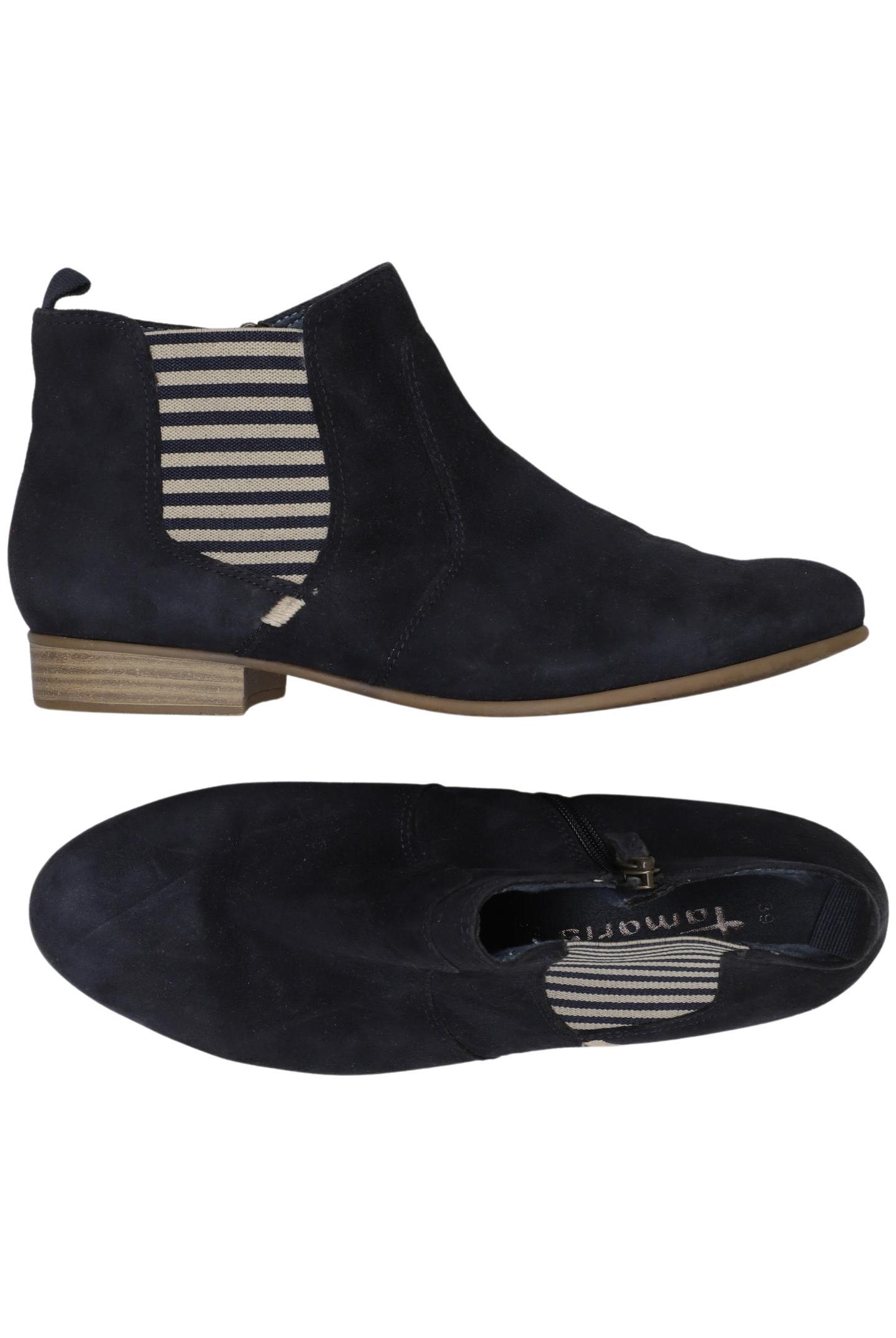 

Tamaris Damen Stiefelette, marineblau, Gr. 39