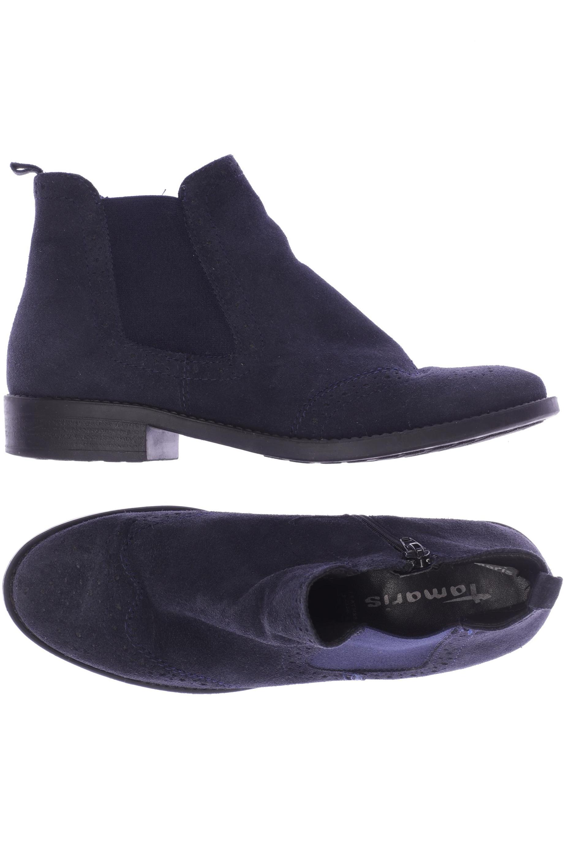 

Tamaris Damen Stiefelette, marineblau, Gr. 38