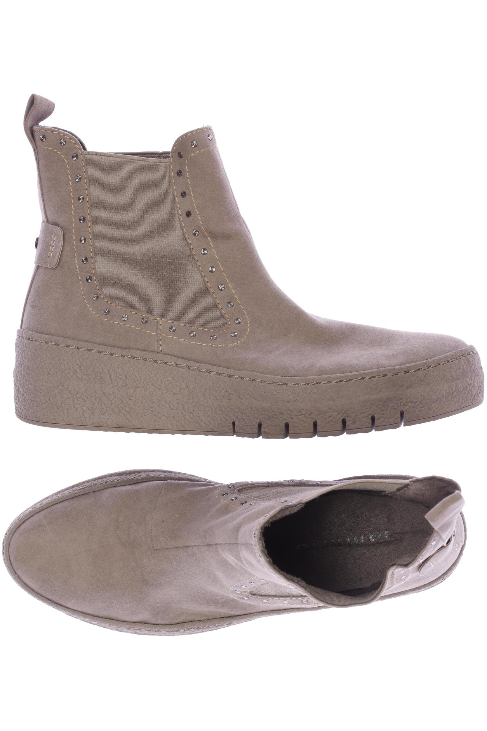 Thumbnail - Tamaris Damen Stiefelette, beige, Gr. 39
