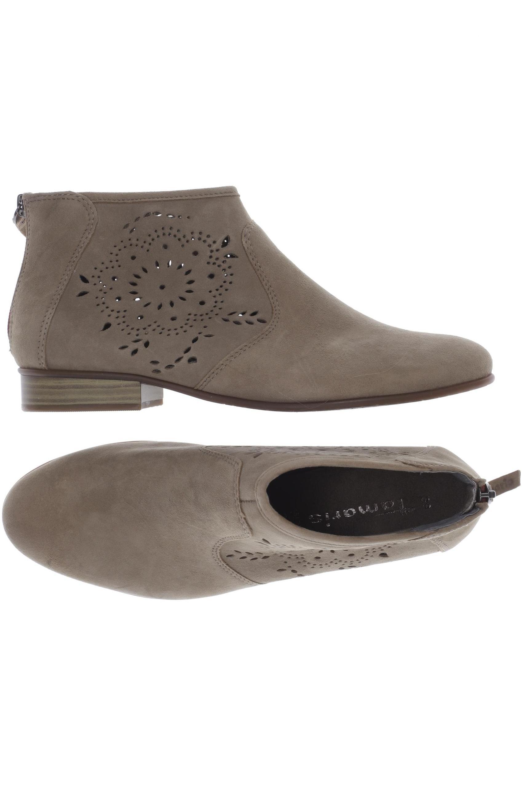 

Tamaris Damen Stiefelette, beige, Gr. 39