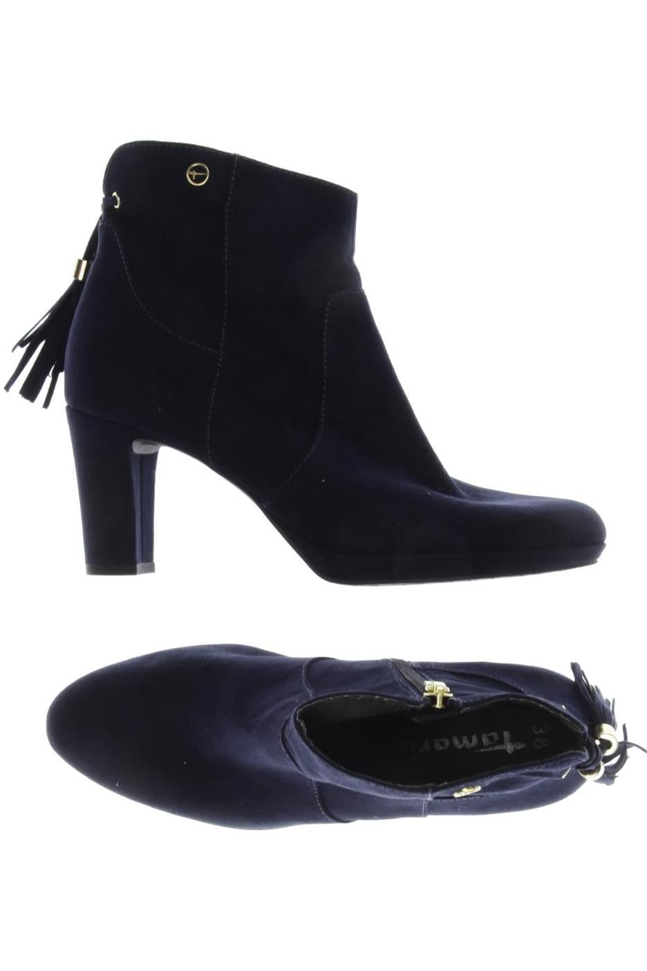 

Tamaris Damen Stiefelette, marineblau, Gr. 38