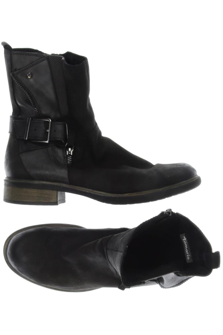 

Tamaris Damen Stiefelette, schwarz, Gr. 39