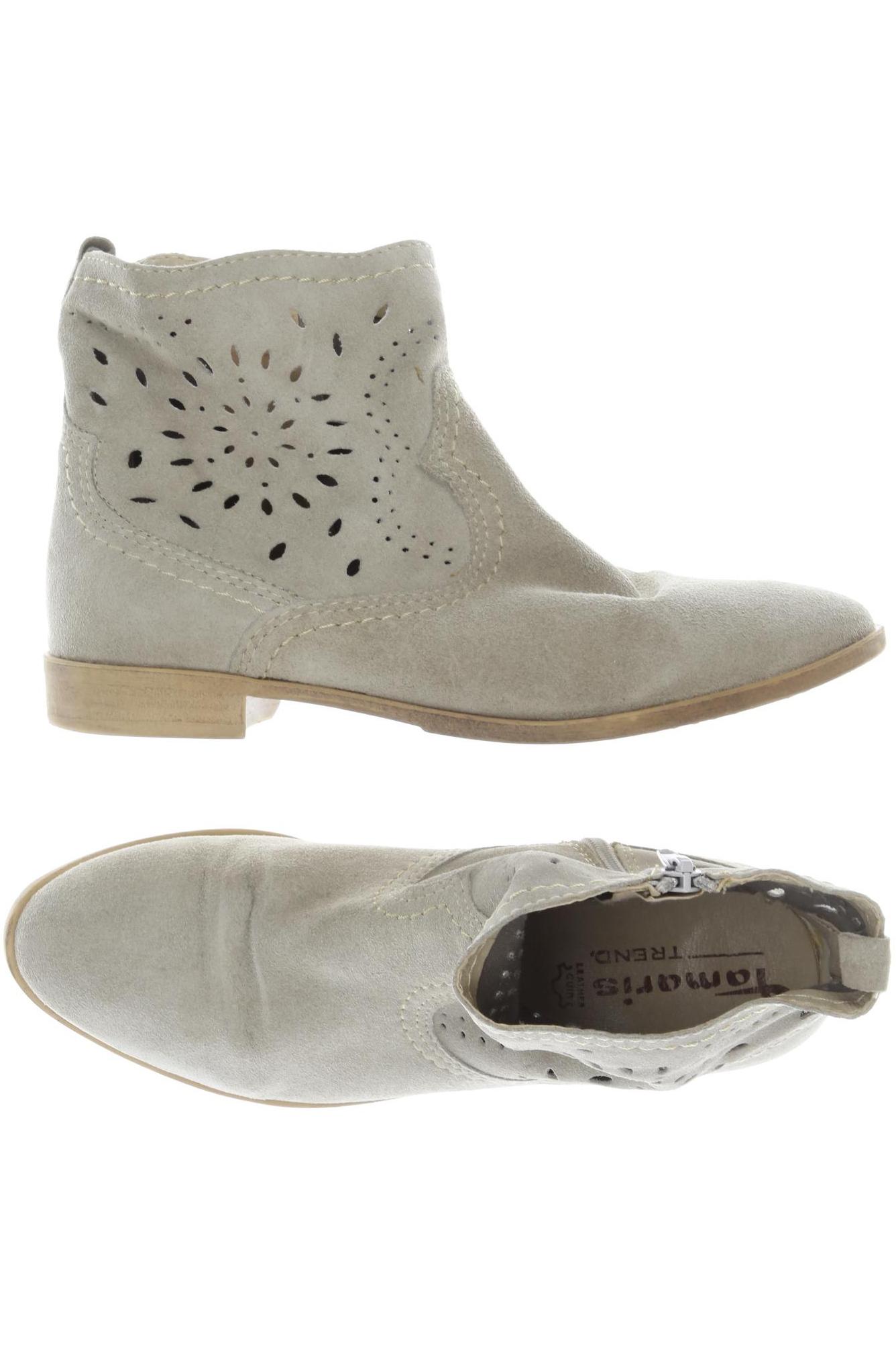 

Tamaris Damen Stiefelette, beige, Gr. 38