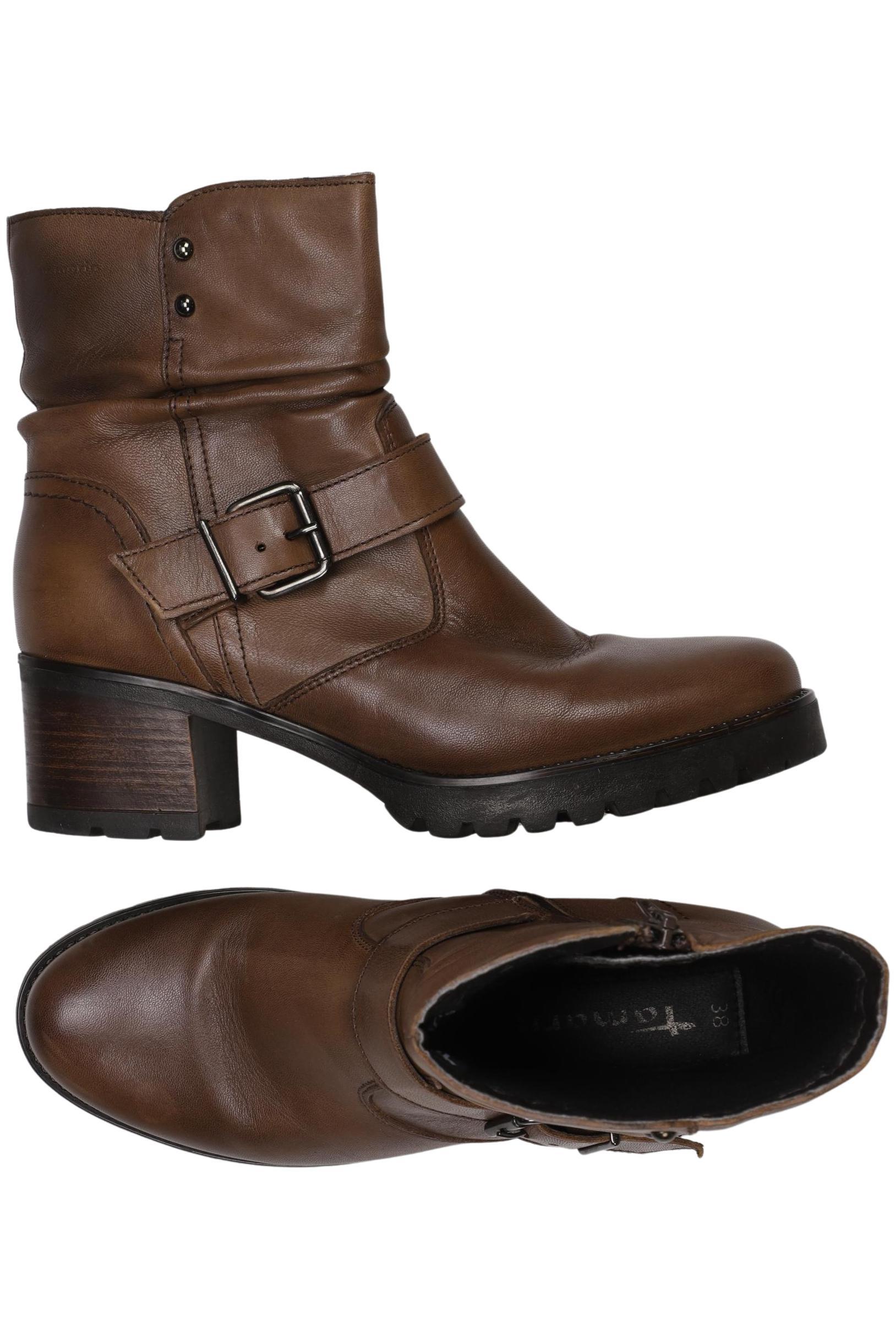 

Tamaris Damen Stiefelette, braun, Gr. 38