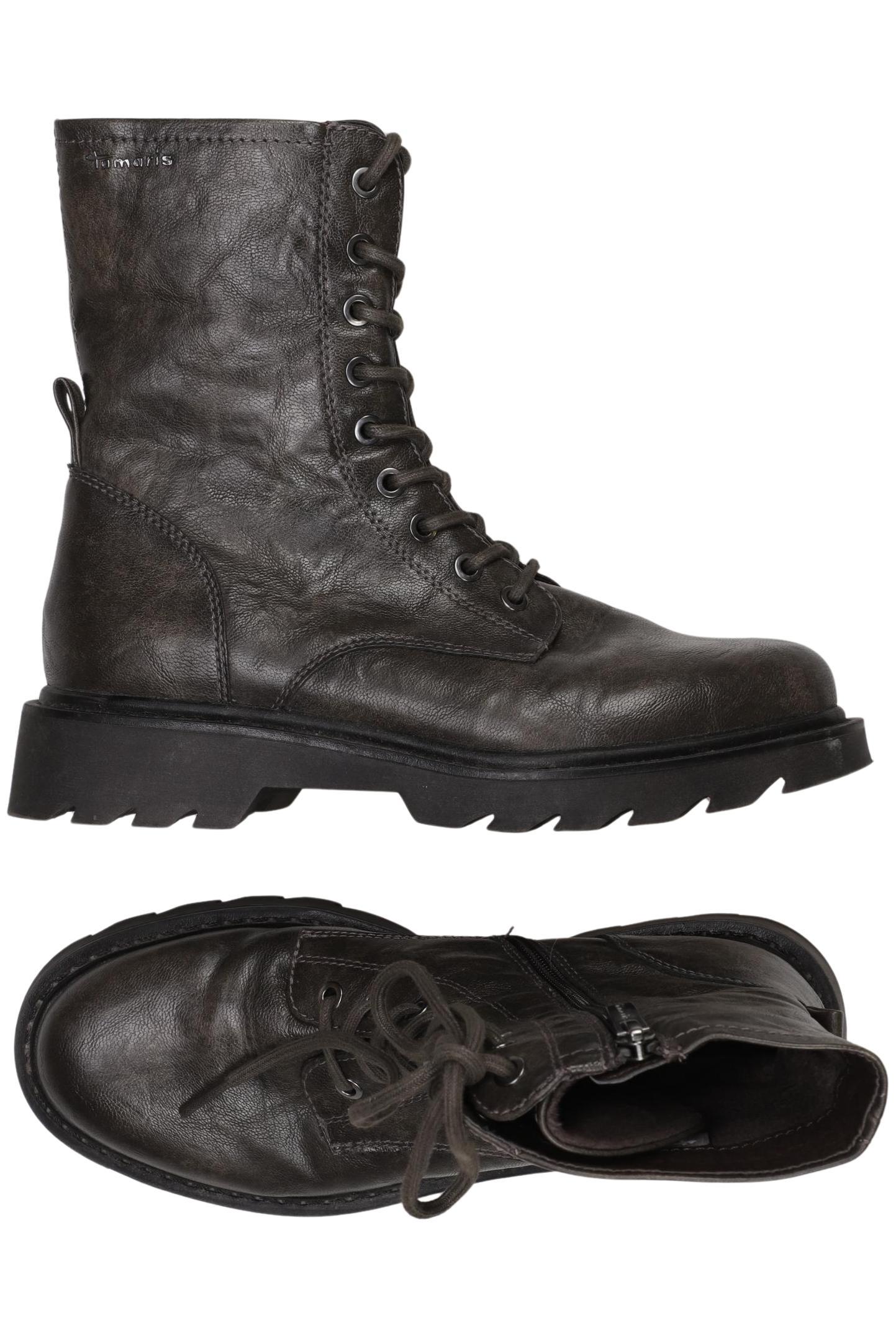 

Tamaris Damen Stiefelette, grau, Gr. 38