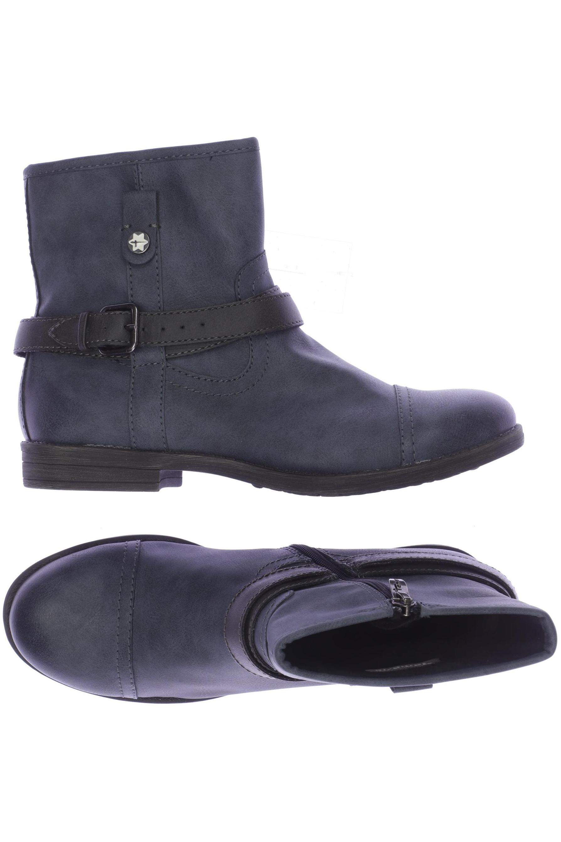 

Tamaris Damen Stiefelette, marineblau, Gr. 40