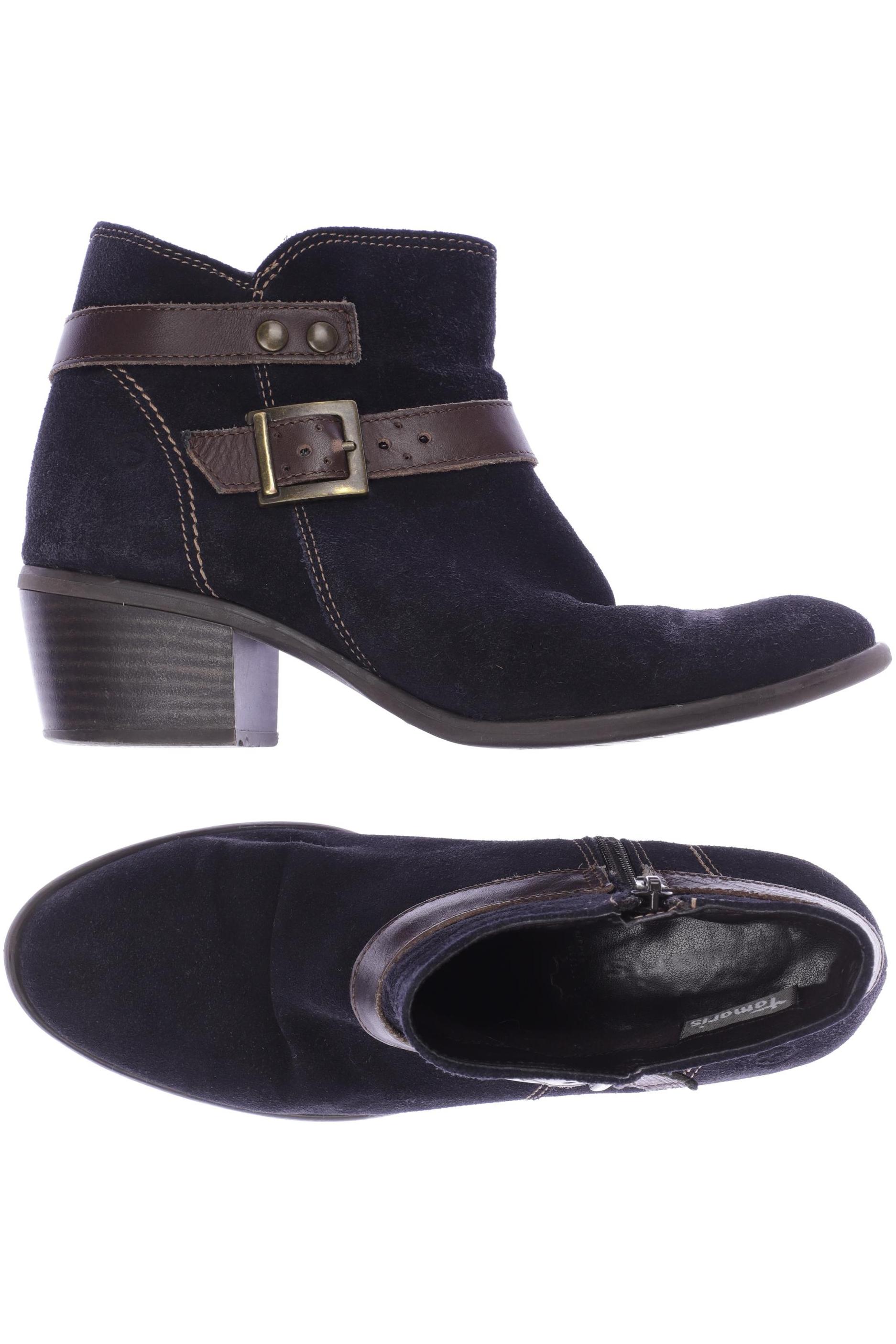 

Tamaris Damen Stiefelette, marineblau