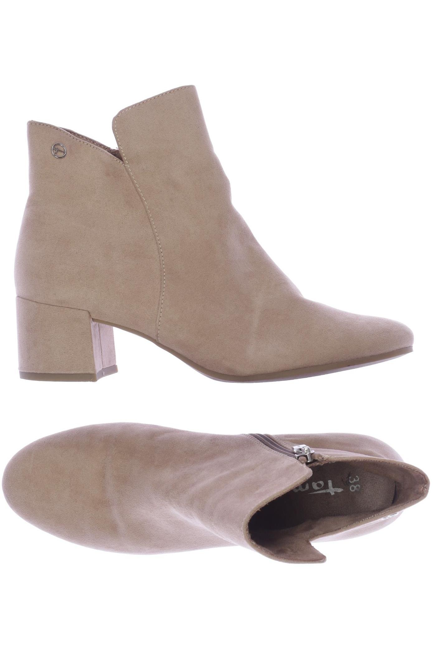 

Tamaris Damen Stiefelette, beige, Gr. 38