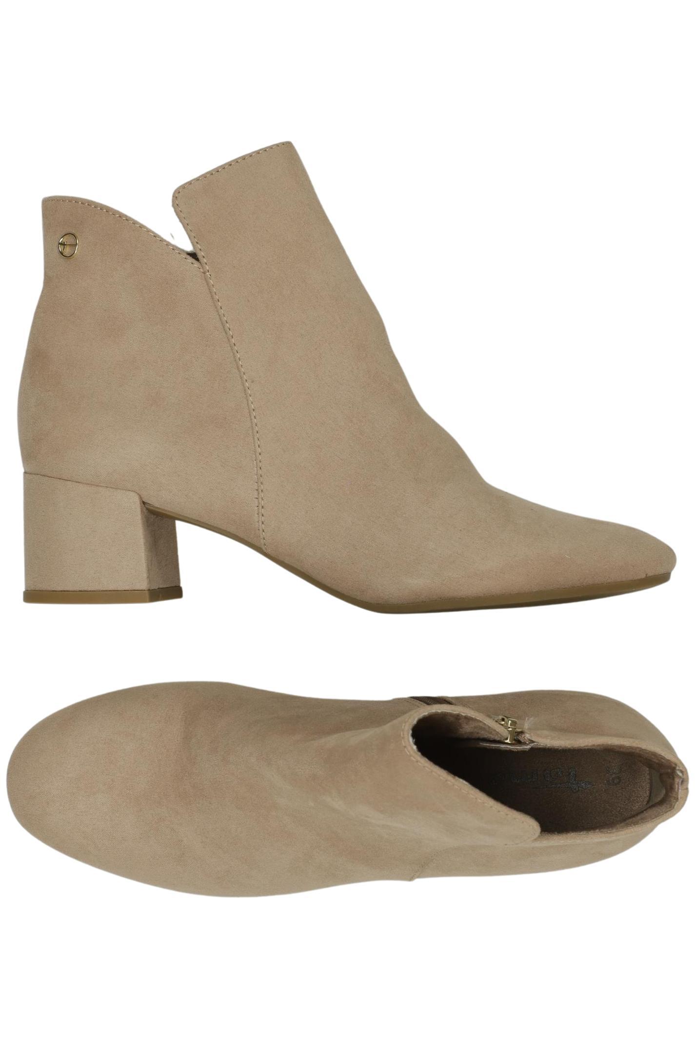

Tamaris Damen Stiefelette, beige, Gr. 39