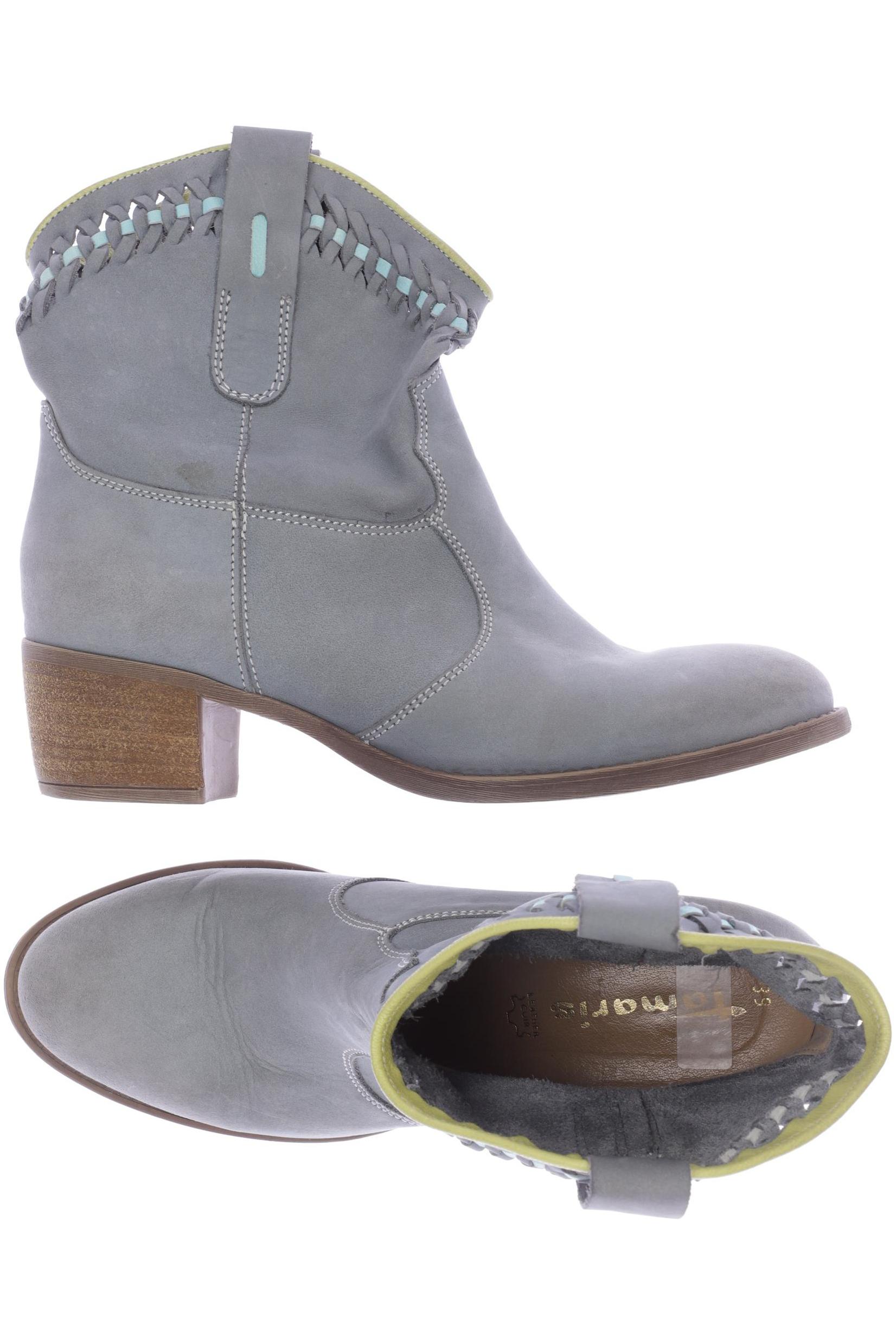 

Tamaris Damen Stiefelette, hellblau