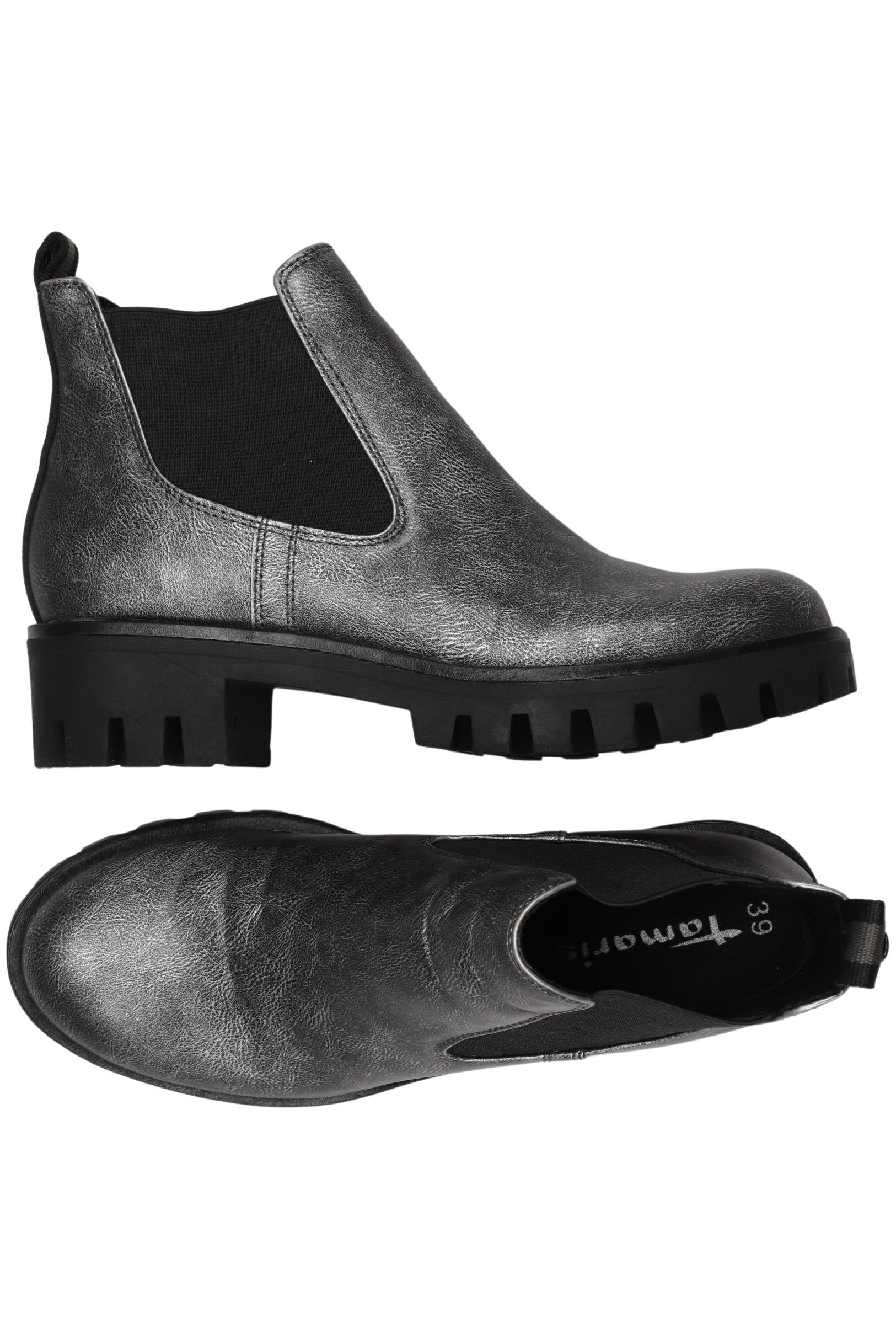

Tamaris Damen Stiefelette, grau, Gr. 39