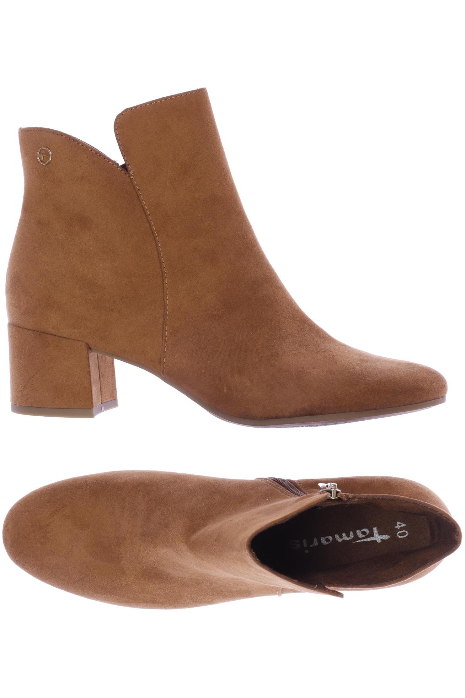 

Tamaris Damen Stiefelette, orange, Gr. 40