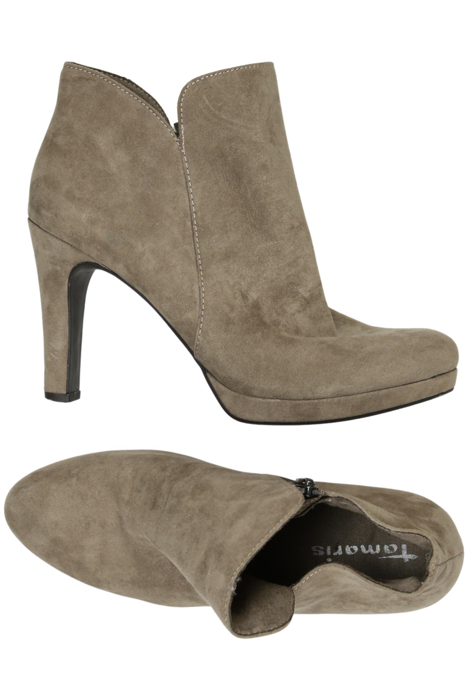

Tamaris Damen Stiefelette, beige, Gr. 40