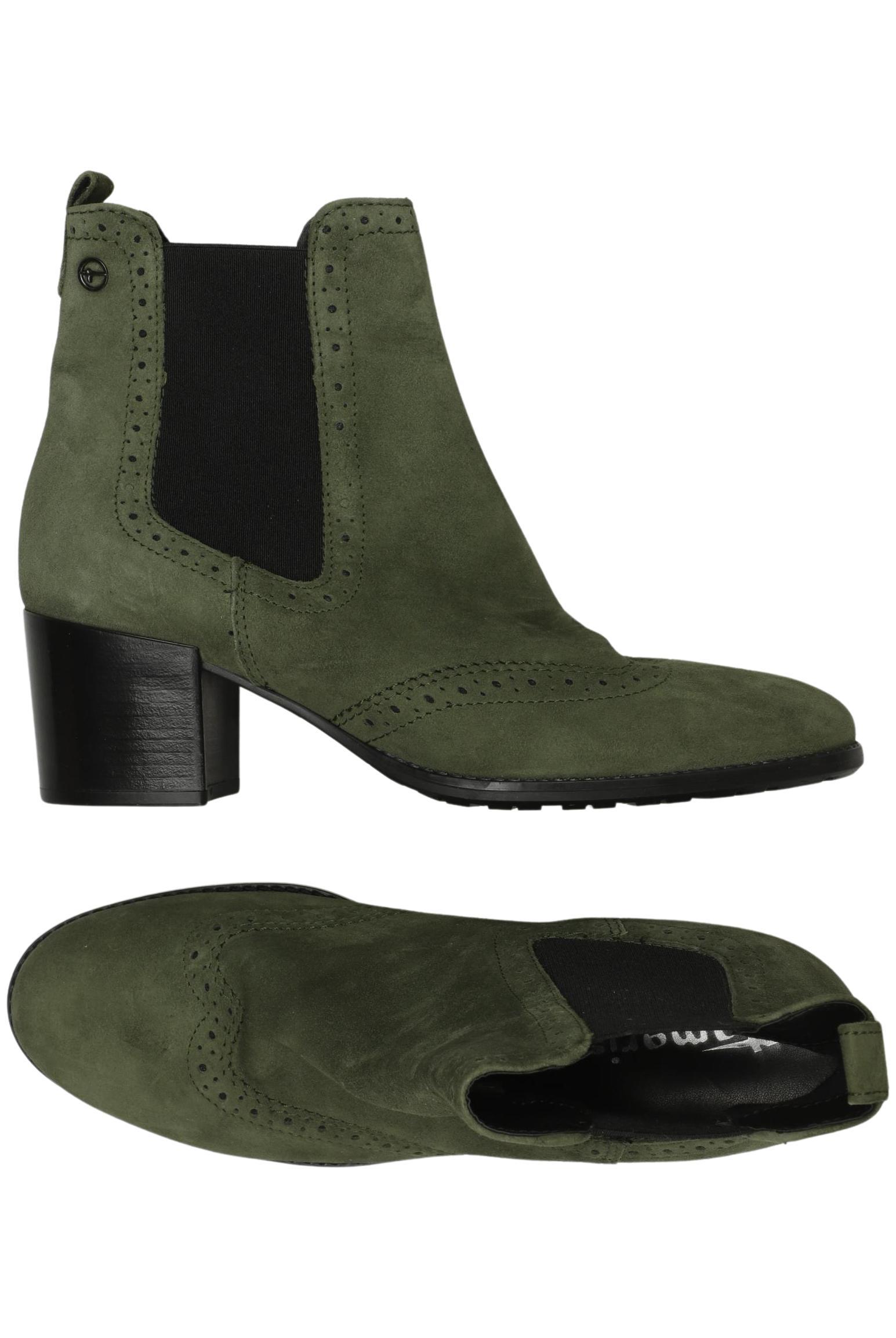 

Tamaris Damen Stiefelette, grün, Gr. 40