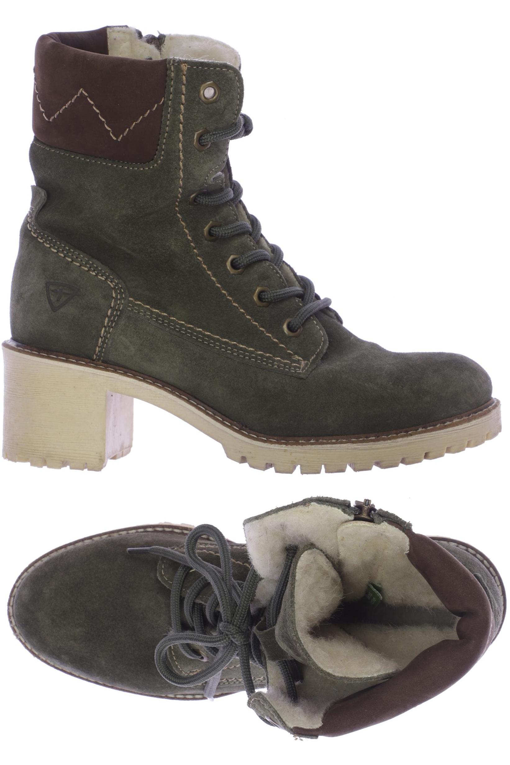 

Tamaris Damen Stiefelette, grün, Gr. 37