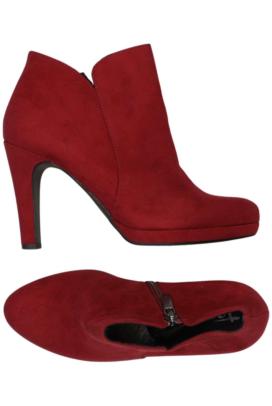 

Tamaris Damen Stiefelette, rot, Gr. 38