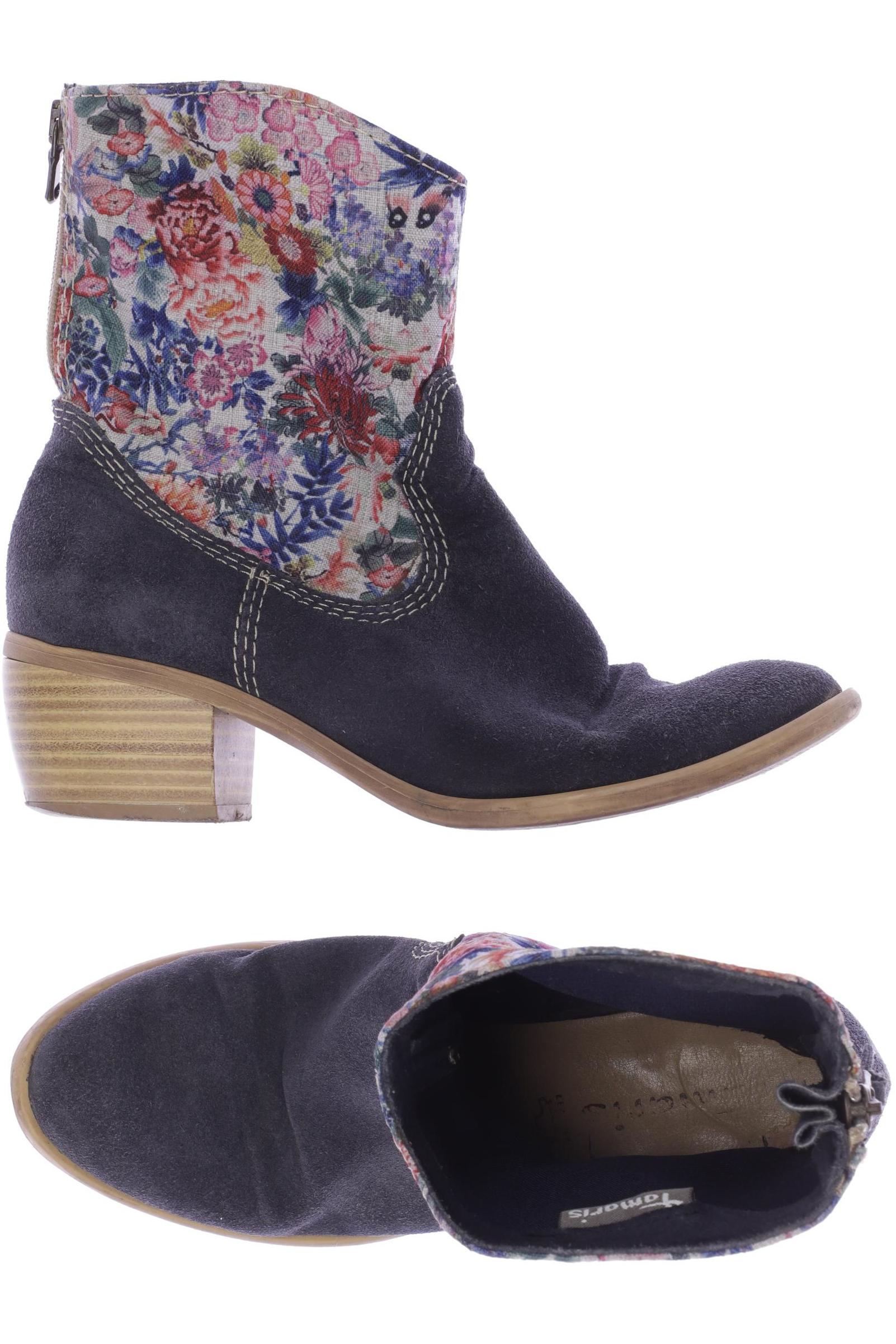 

Tamaris Damen Stiefelette, marineblau, Gr. 37
