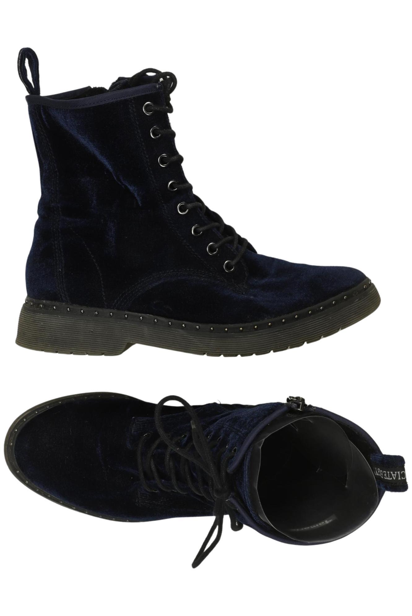 

Tamaris Damen Stiefelette, marineblau, Gr. 38