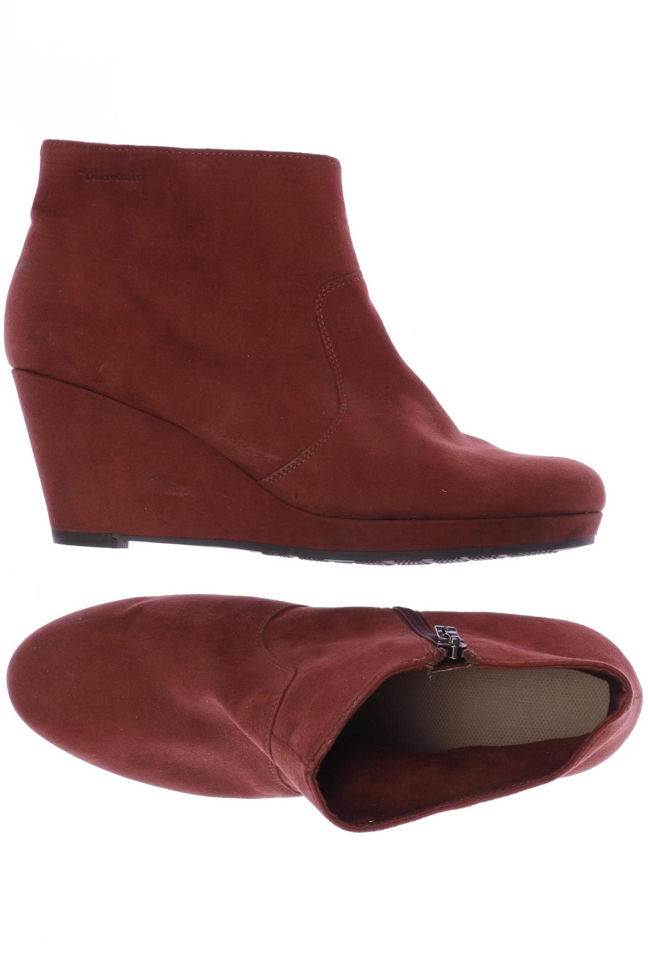 

Tamaris Damen Stiefelette, rot, Gr. 41