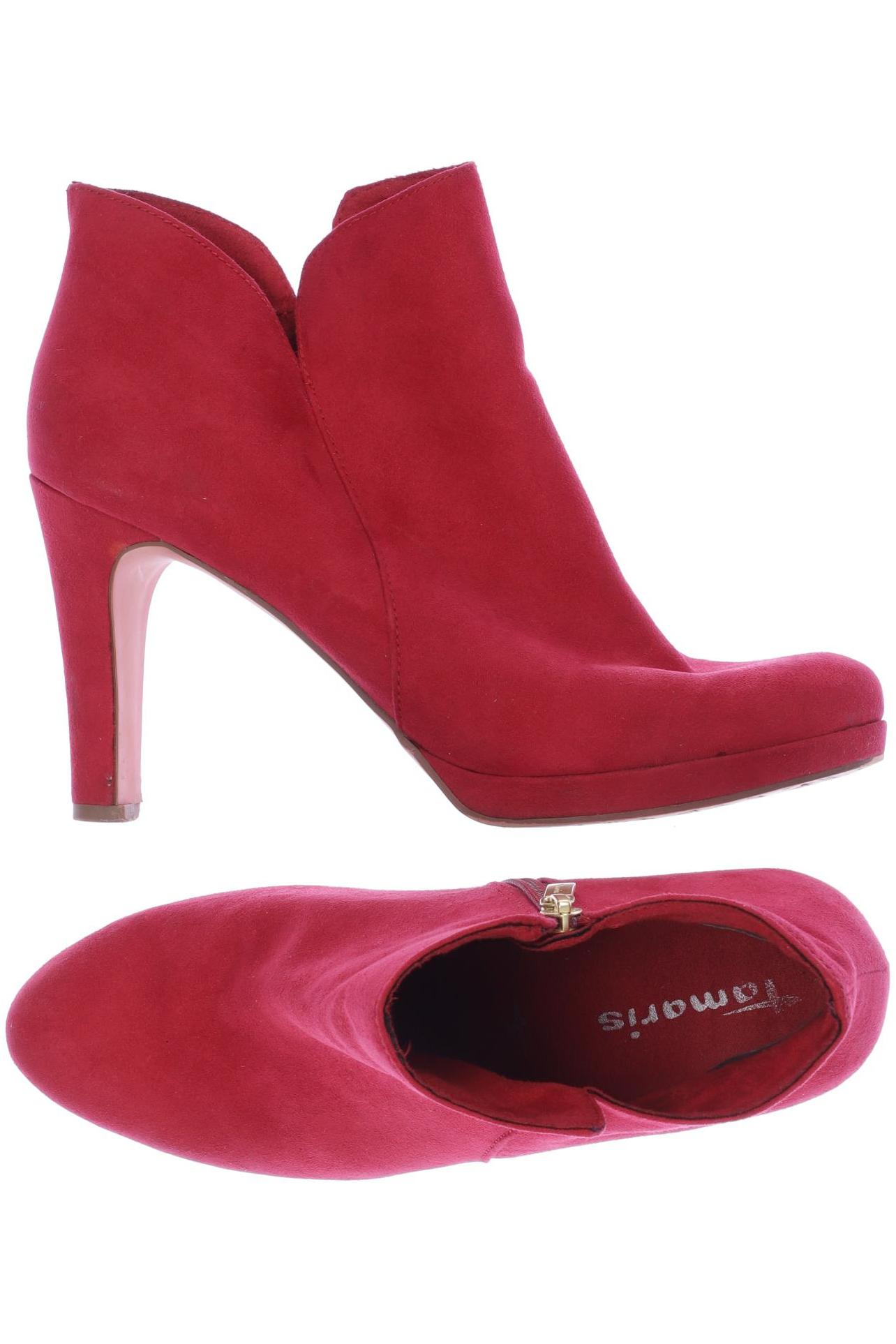 

Tamaris Damen Stiefelette, rot, Gr. 41