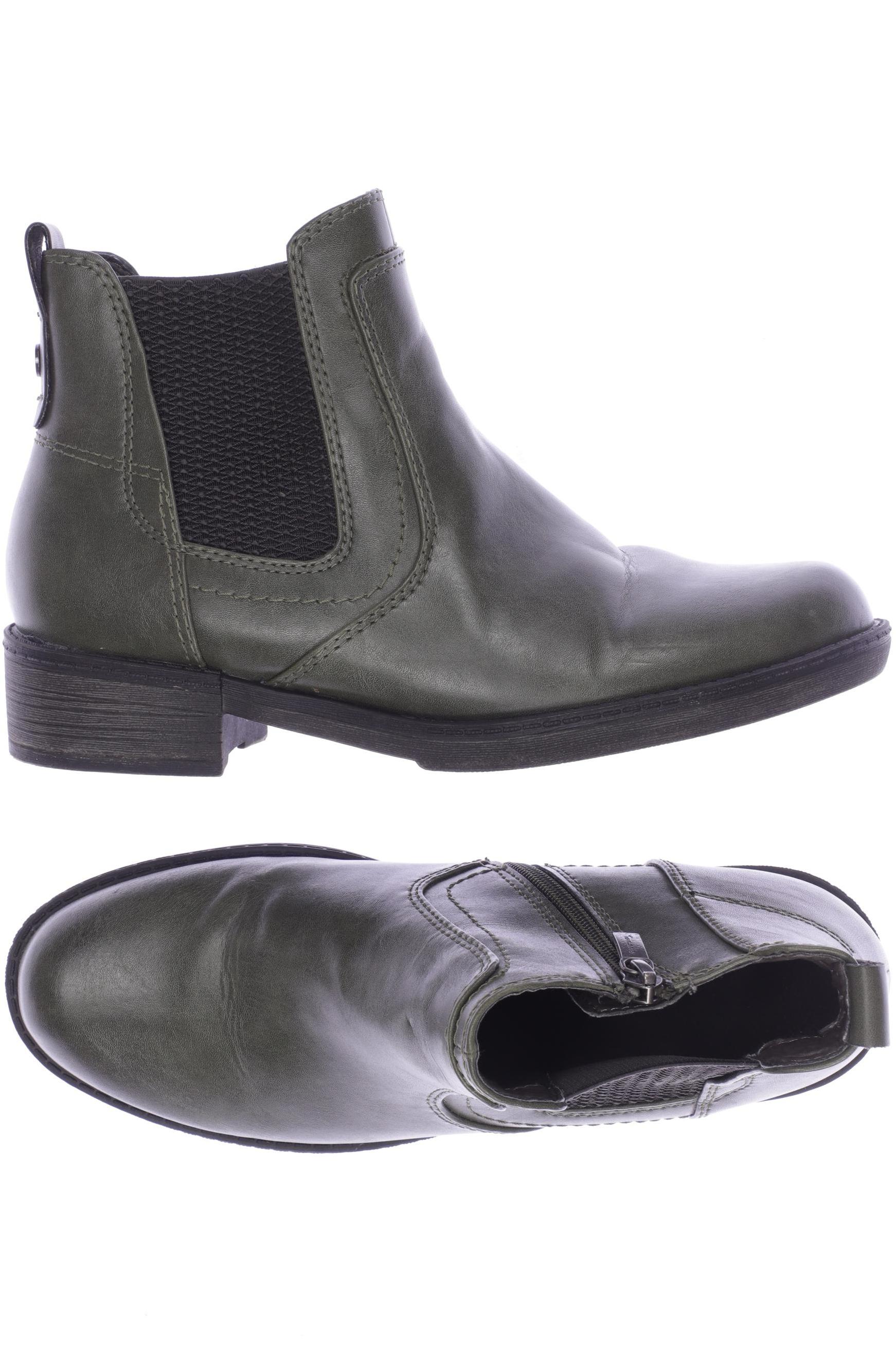 

Tamaris Damen Stiefelette, grün, Gr. 38