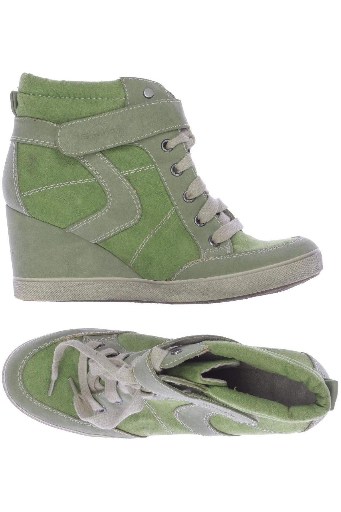 

Tamaris Damen Stiefelette, grün, Gr. 40