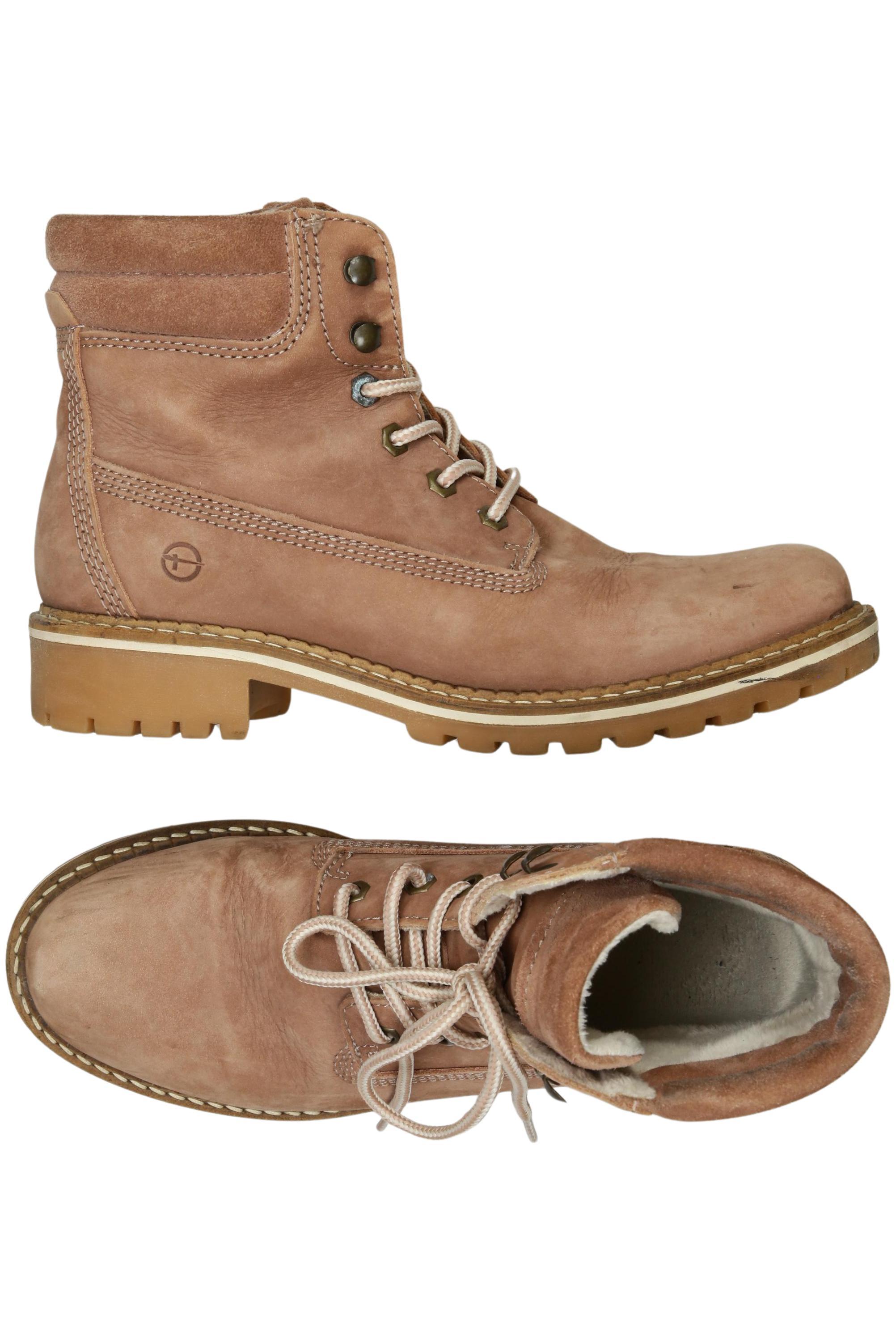 

Tamaris Damen Stiefelette, beige, Gr. 40