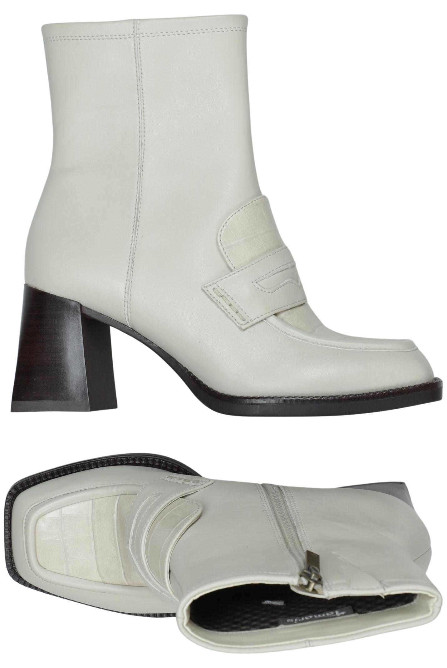 

Tamaris Damen Stiefelette, cremeweiß, Gr. 36