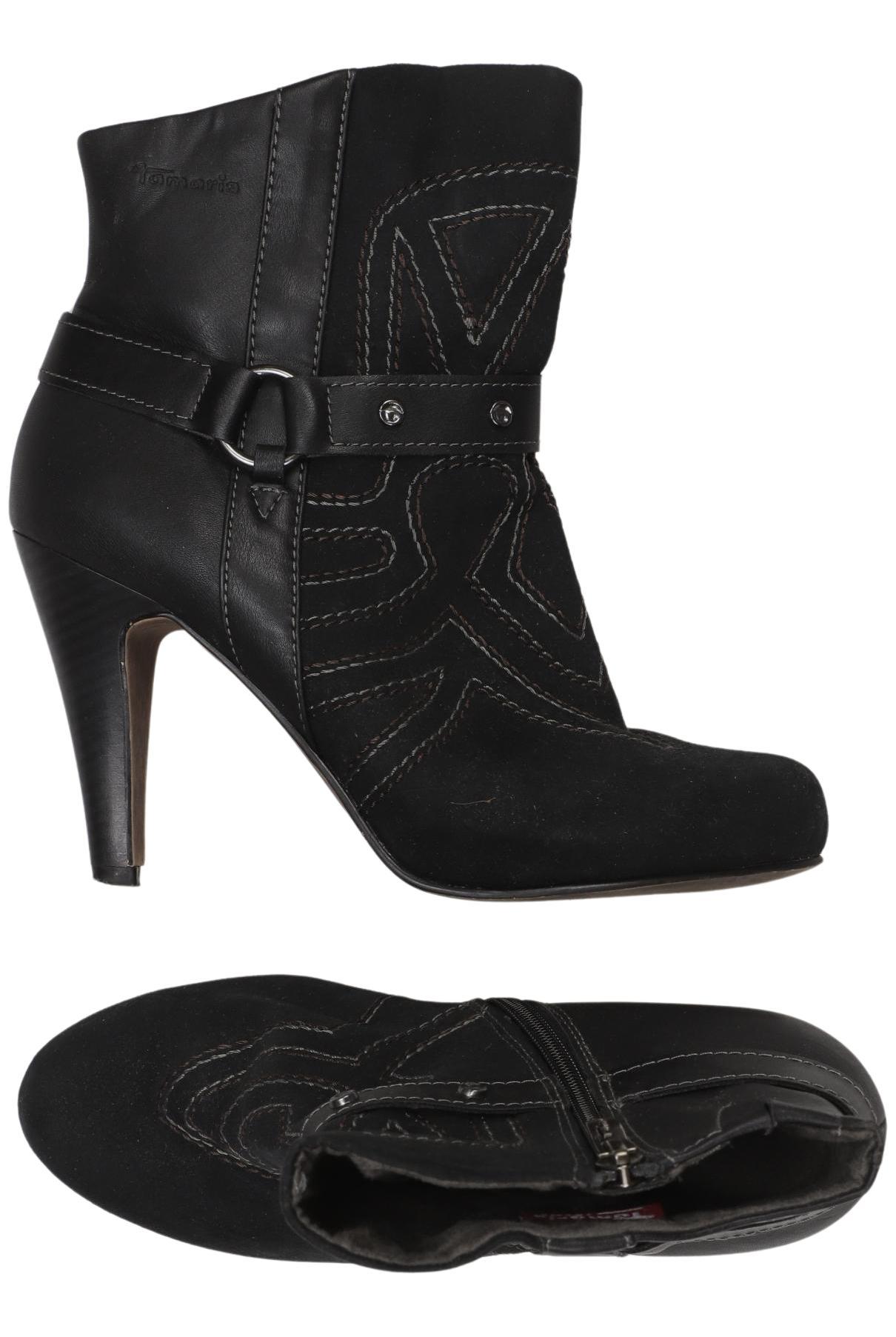 

Tamaris Damen Stiefelette, schwarz, Gr. 39