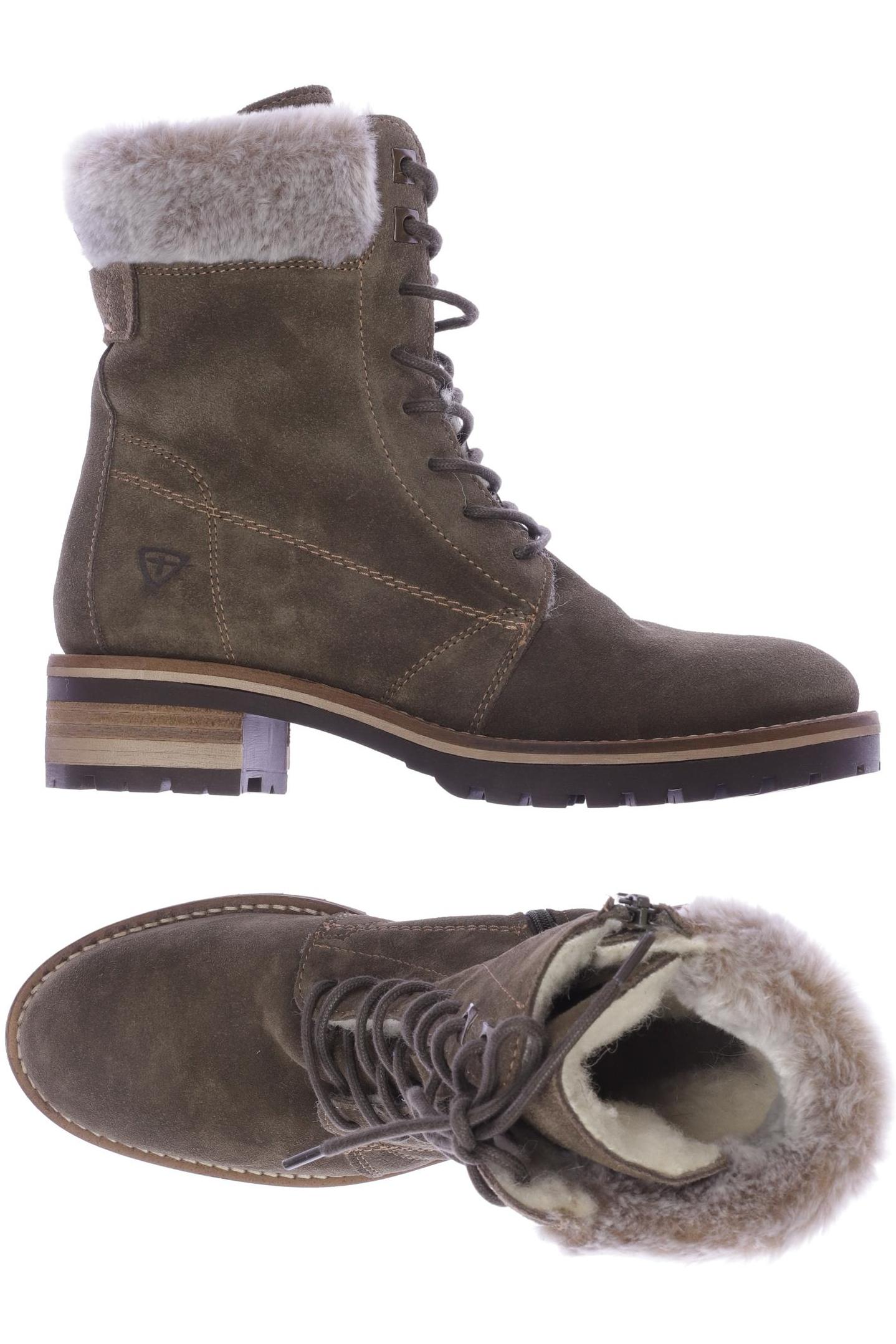 

Tamaris Damen Stiefelette, grün, Gr. 39