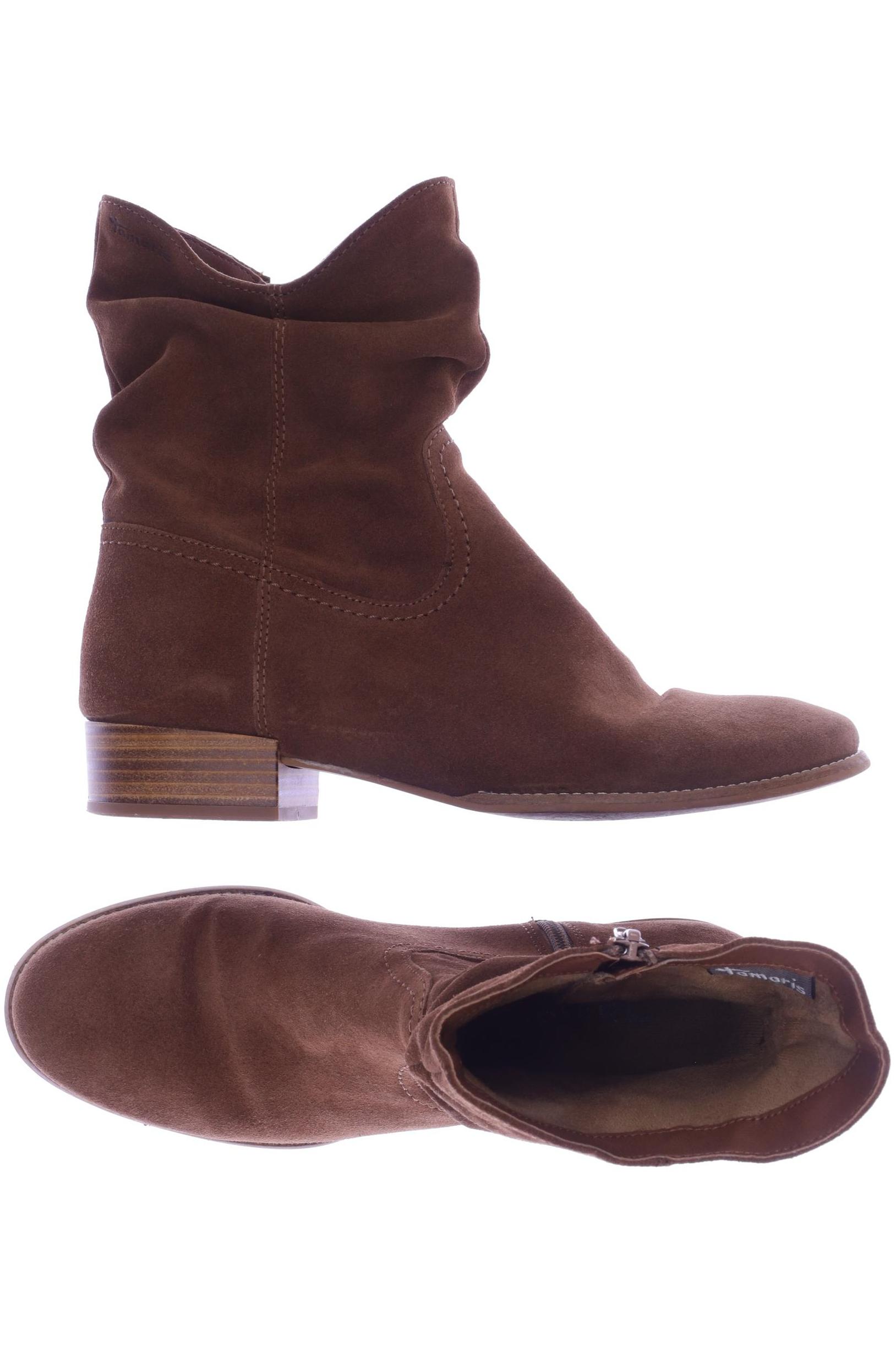 

Tamaris Damen Stiefelette, braun, Gr. 40
