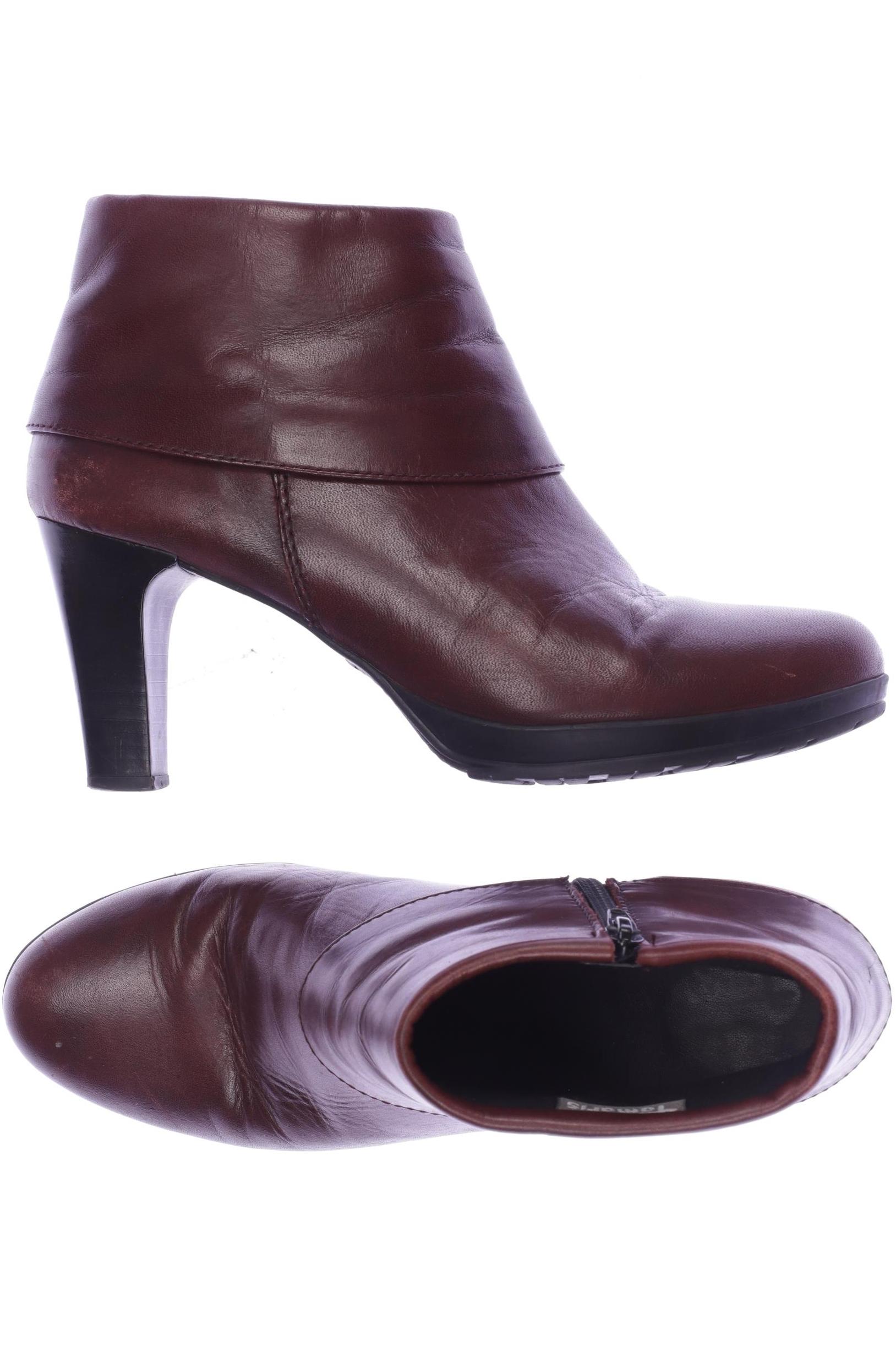 

Tamaris Damen Stiefelette, bordeaux, Gr. 39