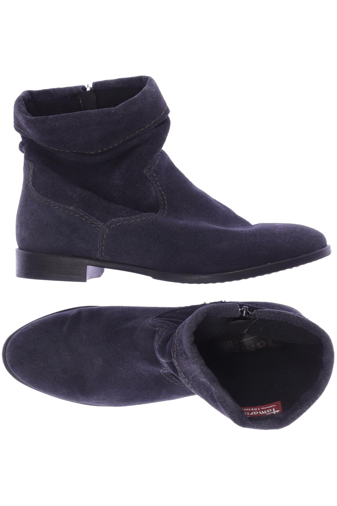 

Tamaris Damen Stiefelette, marineblau, Gr. 38