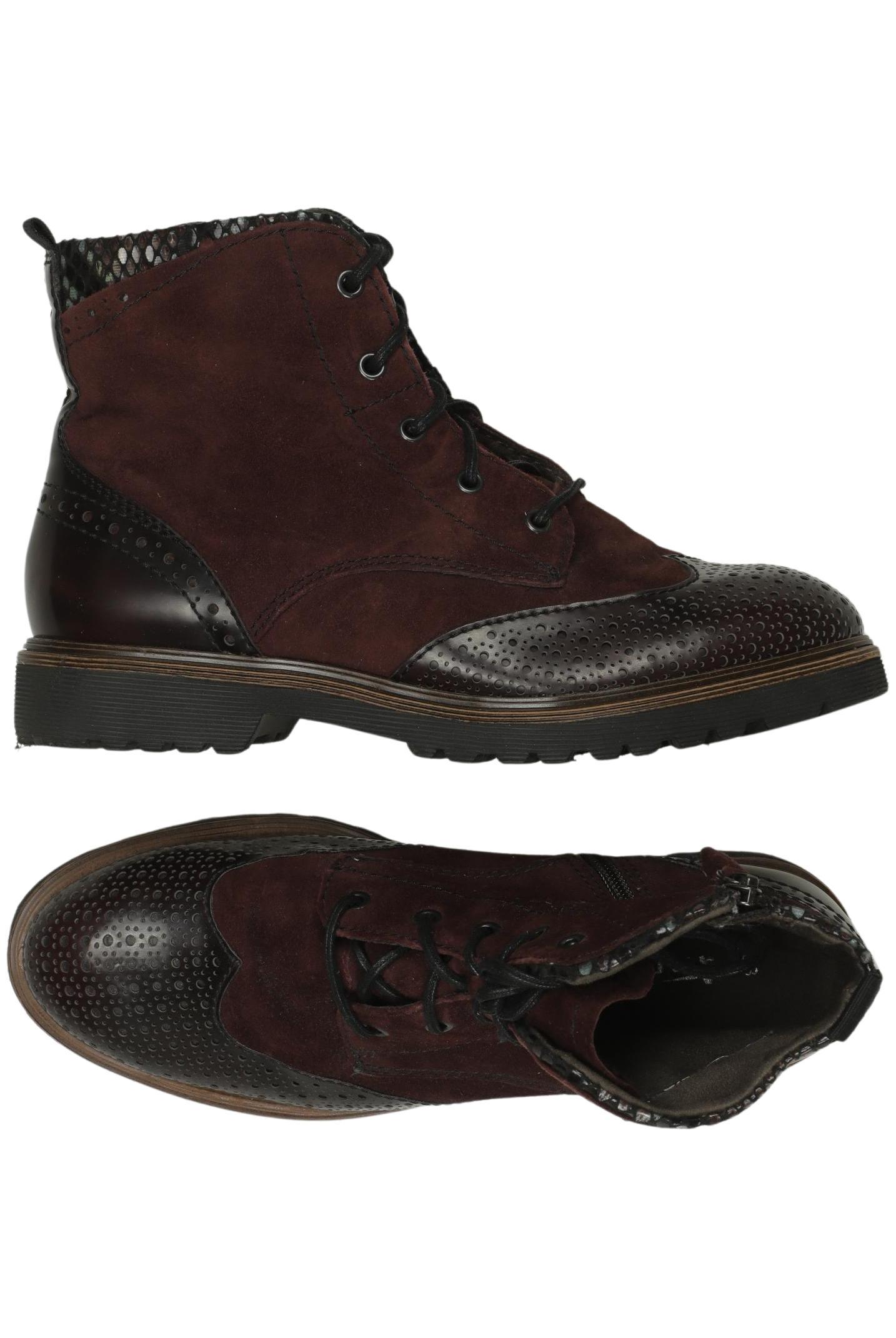 

Tamaris Damen Stiefelette, bordeaux, Gr. 38