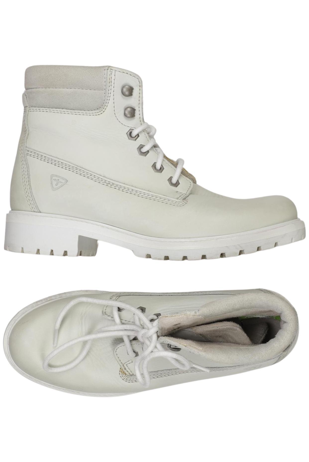 

Tamaris Damen Stiefelette, weiß, Gr. 38