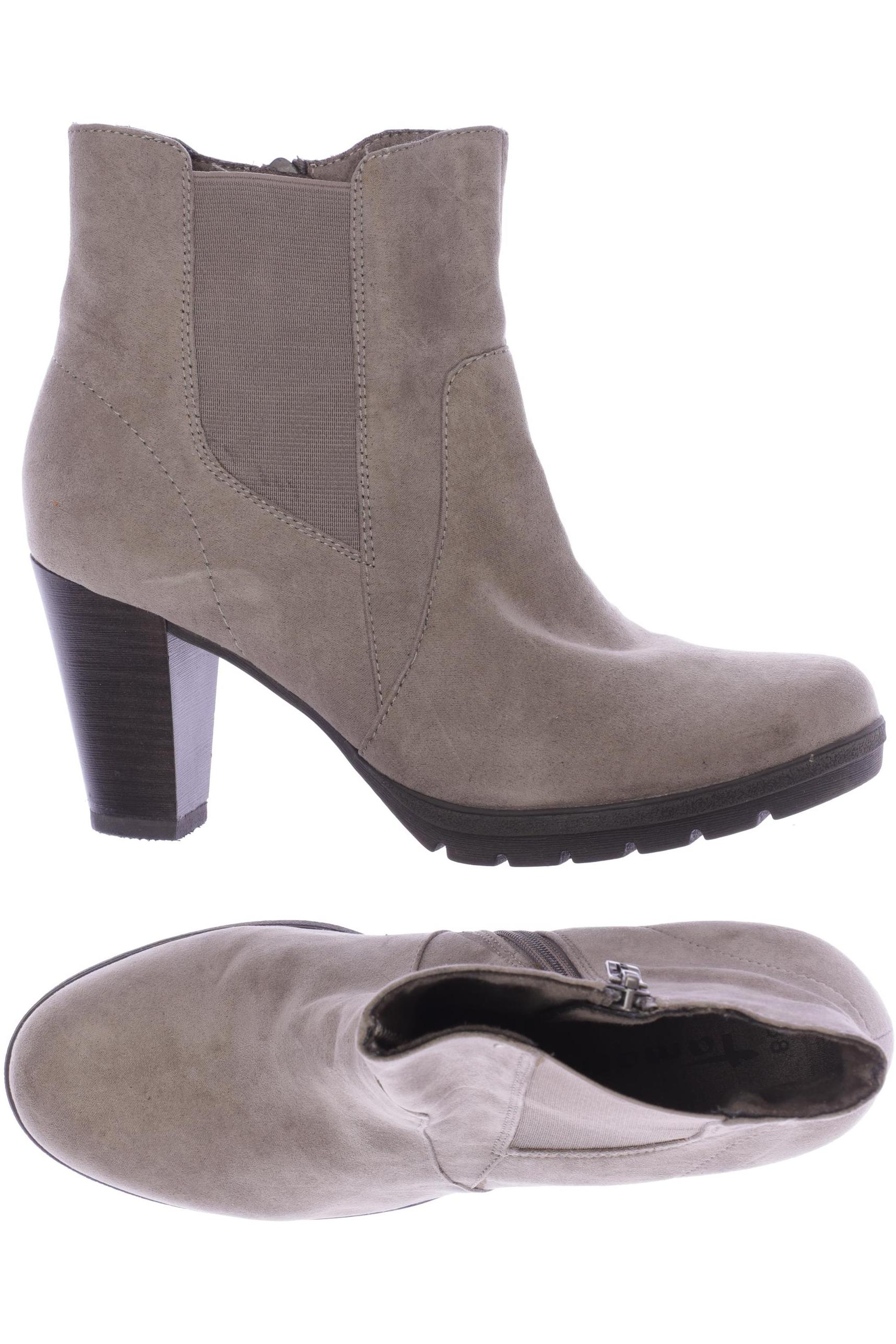

Tamaris Damen Stiefelette, beige, Gr. 38